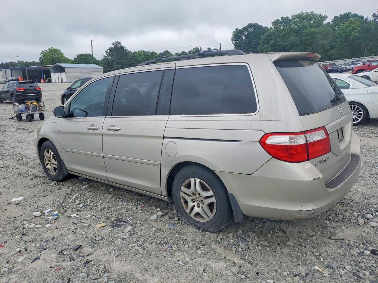 2006 Honda Odyssey Ex Серый vin: 5FNRL384X6B419281