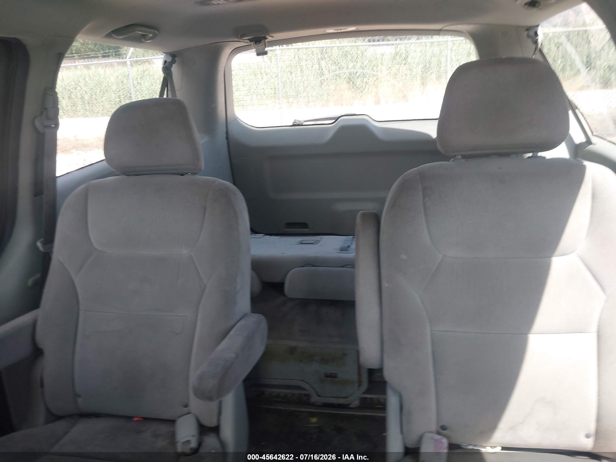 2007 Honda Odyssey Ex Gray vin: 5FNRL384X7B013857