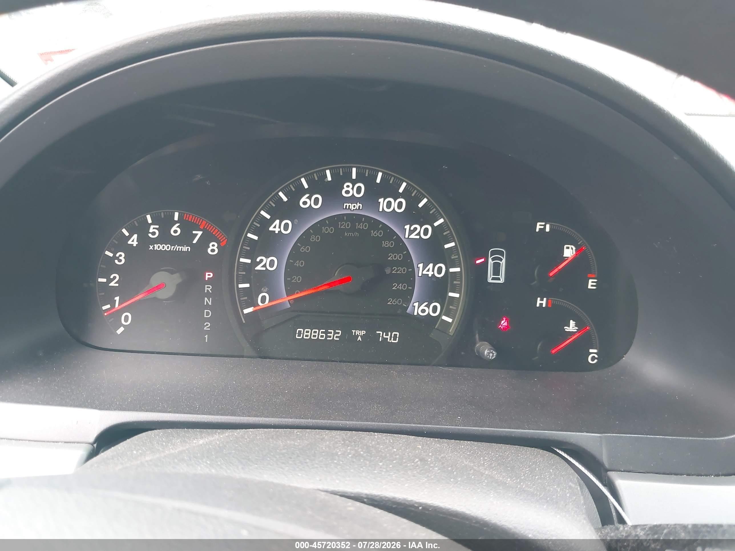 2007 Honda Odyssey Ex Синий vin: 5FNRL384X7B100710