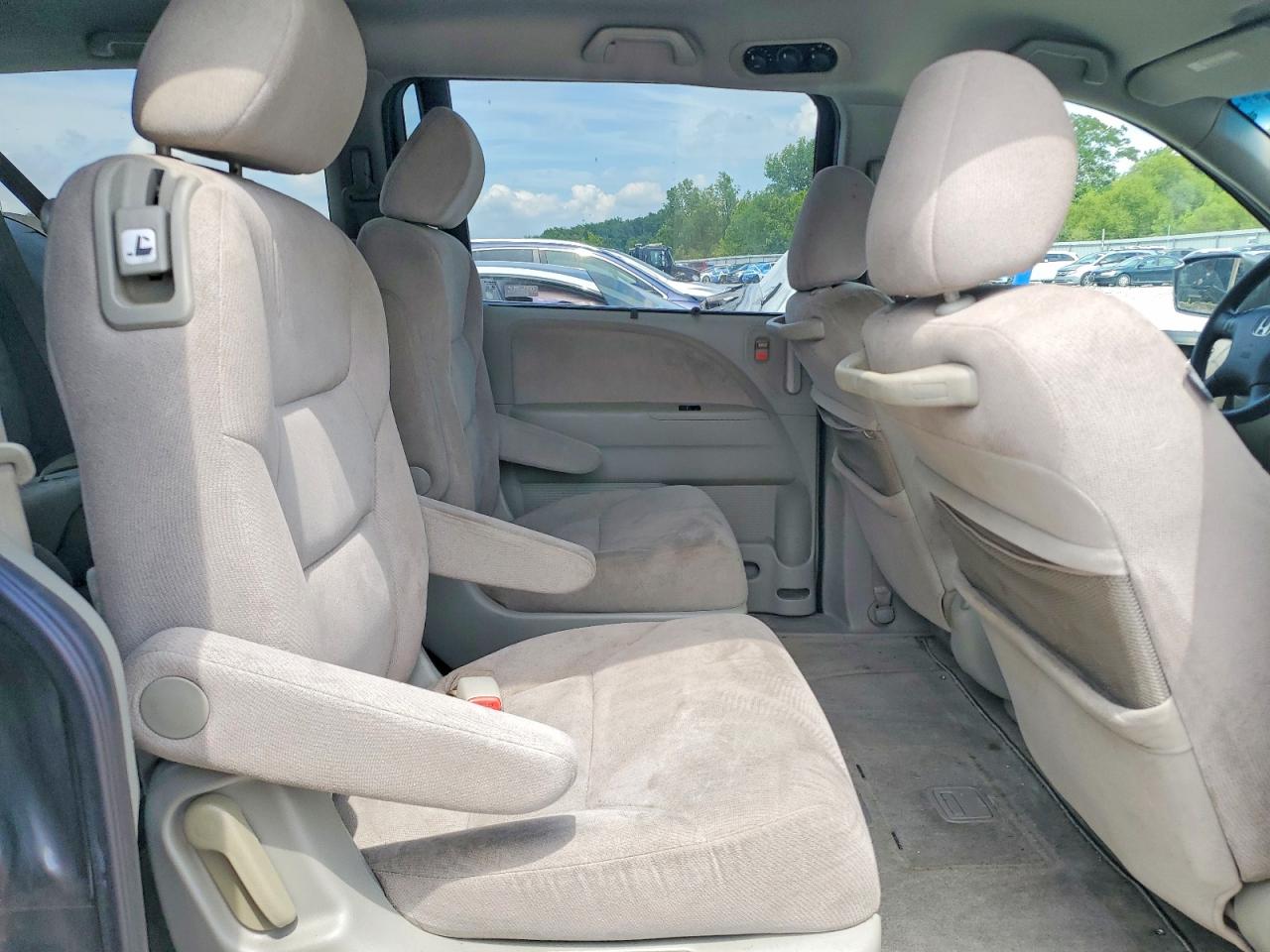 2007 Honda Odyssey Ex Gray vin: 5FNRL384X7B459247