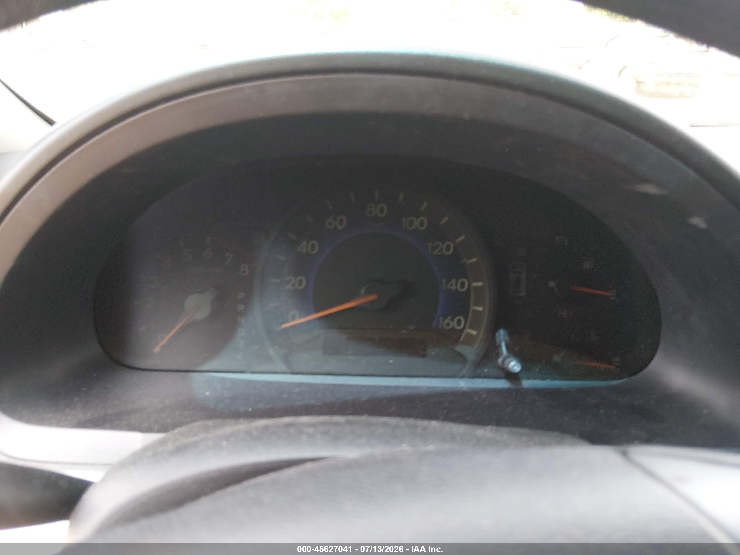 2008 Honda Odyssey Ex Blue vin: 5FNRL384X8B005503