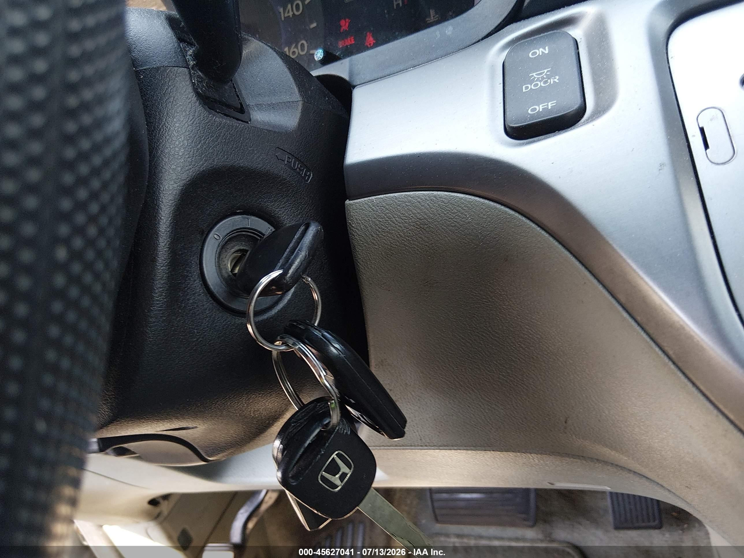2008 Honda Odyssey Ex Blue vin: 5FNRL384X8B005503