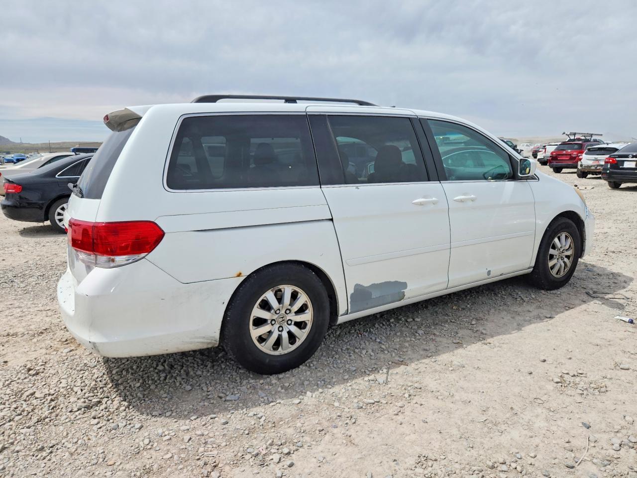 2008 Honda Odyssey Ex Белый vin: 5FNRL384X8B048318
