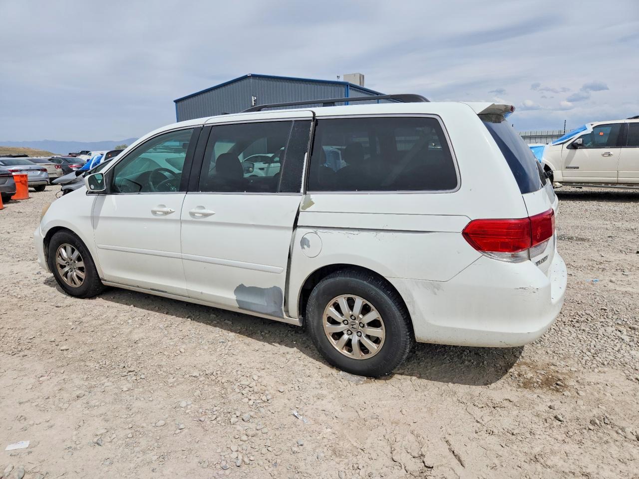2008 Honda Odyssey Ex Белый vin: 5FNRL384X8B048318
