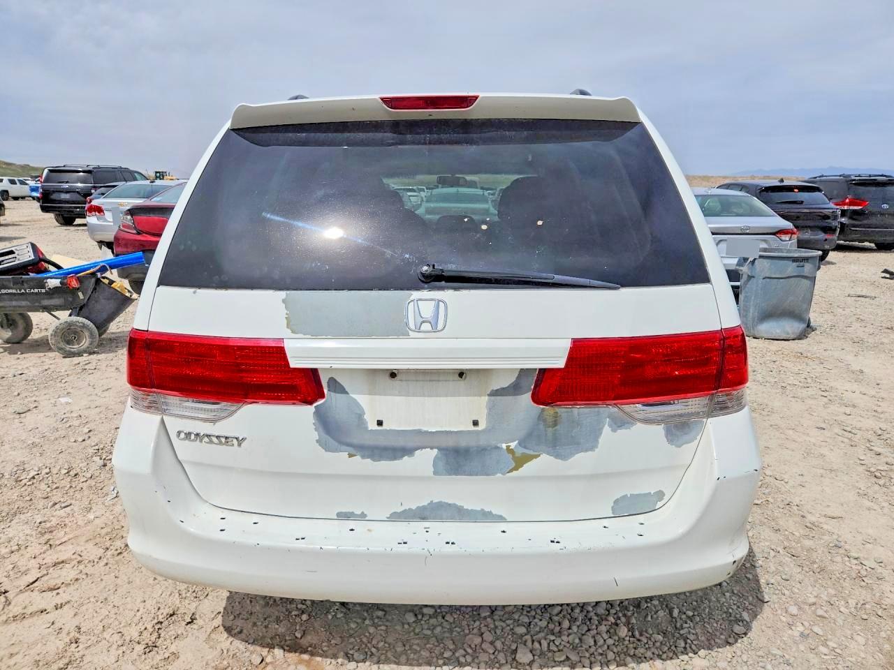 2008 Honda Odyssey Ex Белый vin: 5FNRL384X8B048318