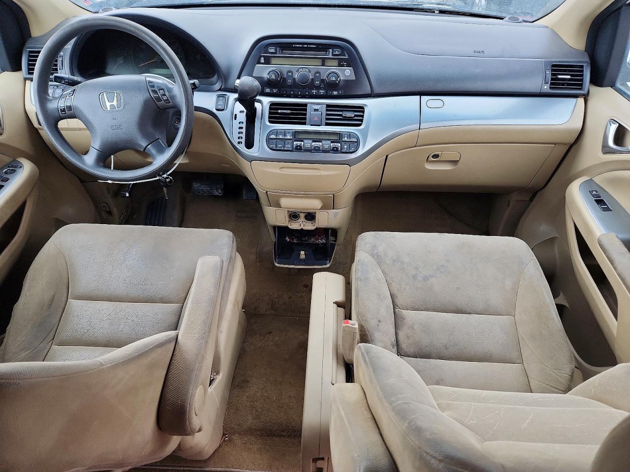 2008 Honda Odyssey Ex Белый vin: 5FNRL384X8B048318