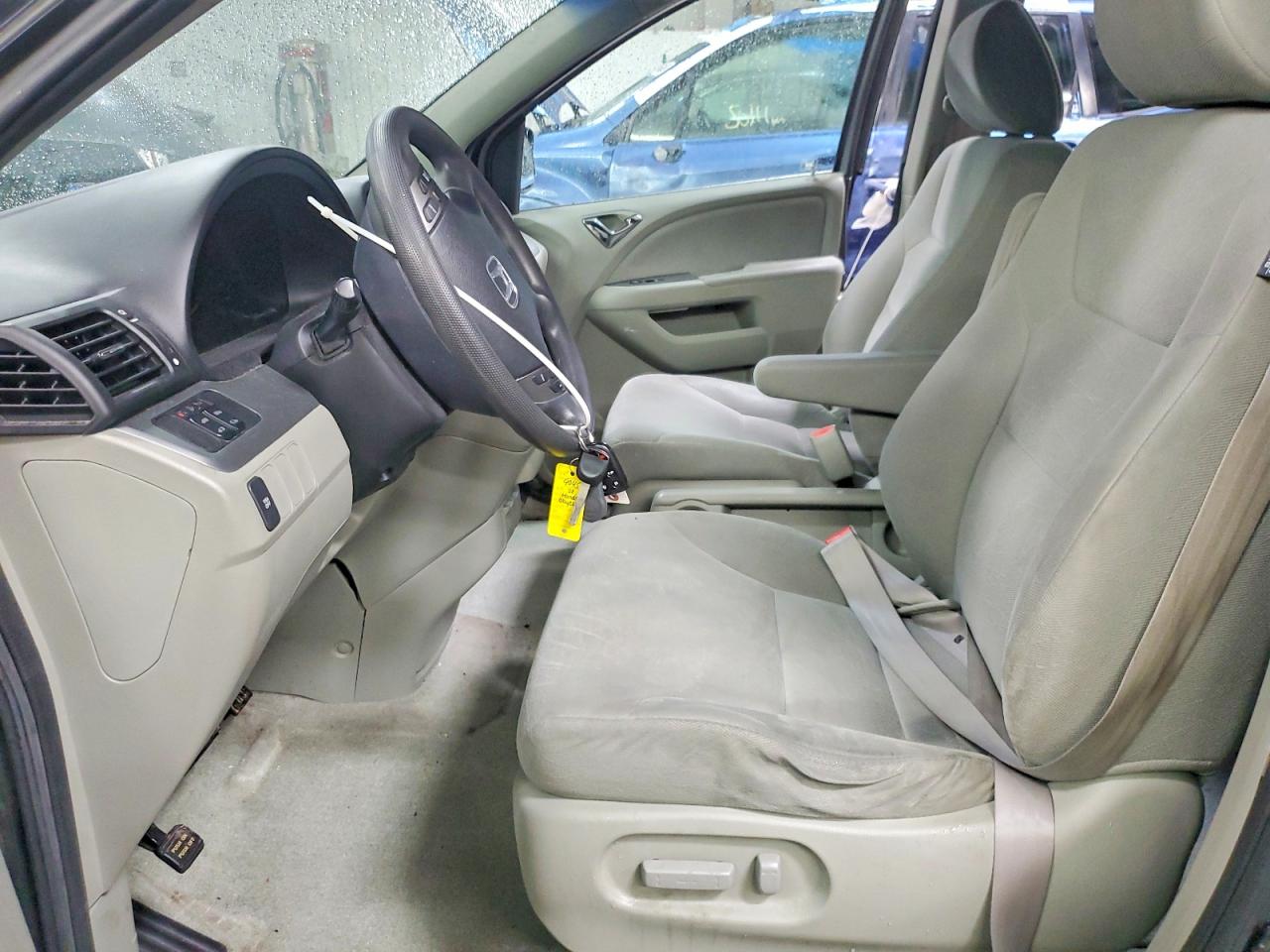 2008 Honda Odyssey Ex Gray vin: 5FNRL384X8B108744
