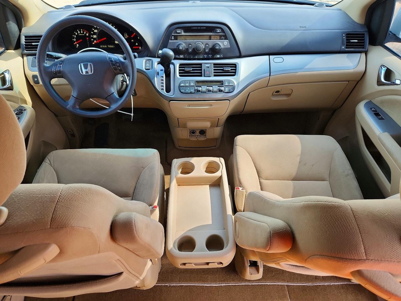 2009 Honda Odyssey Ex Белый vin: 5FNRL384X9B011738