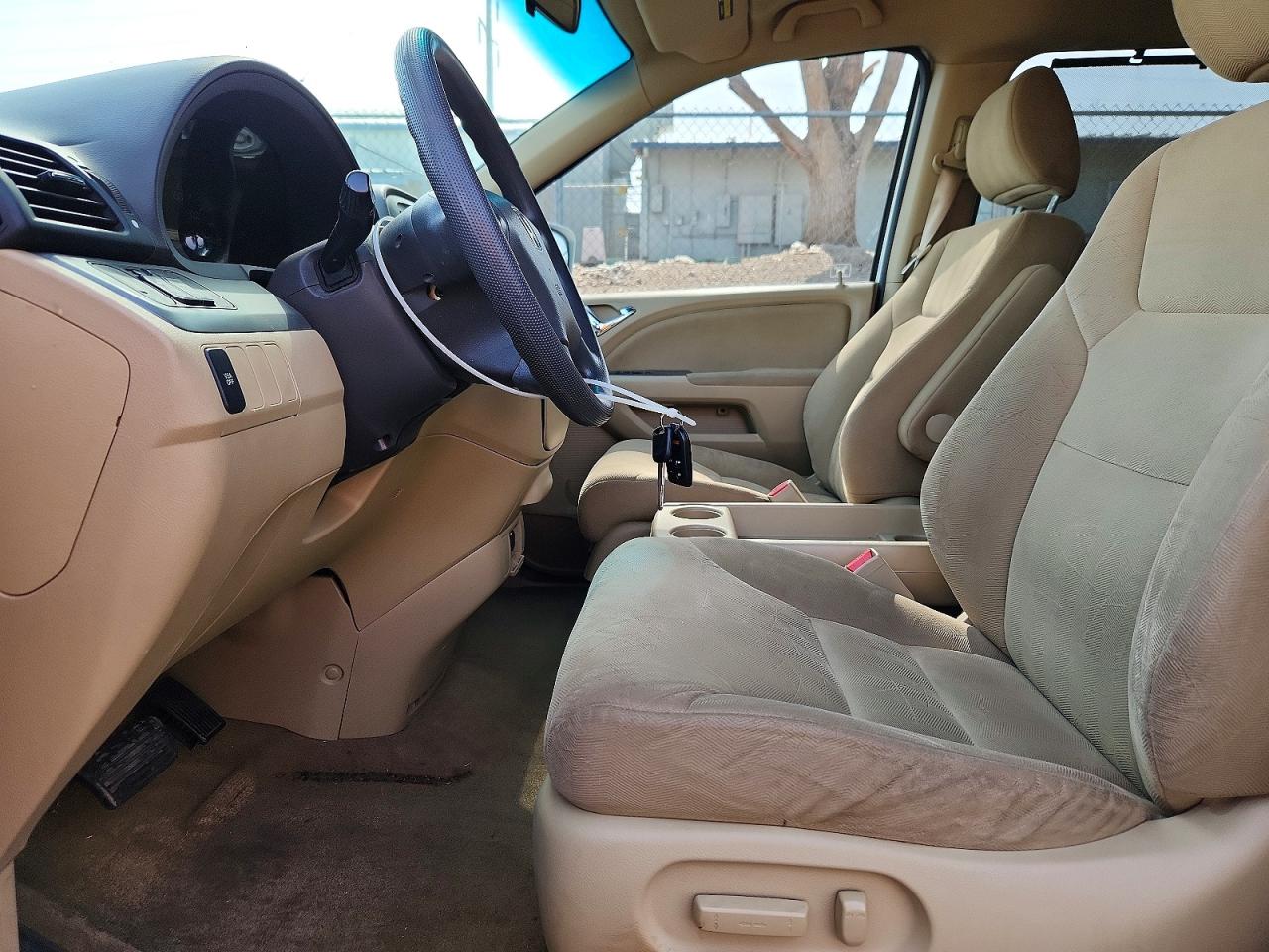 2009 Honda Odyssey Ex Белый vin: 5FNRL384X9B011738