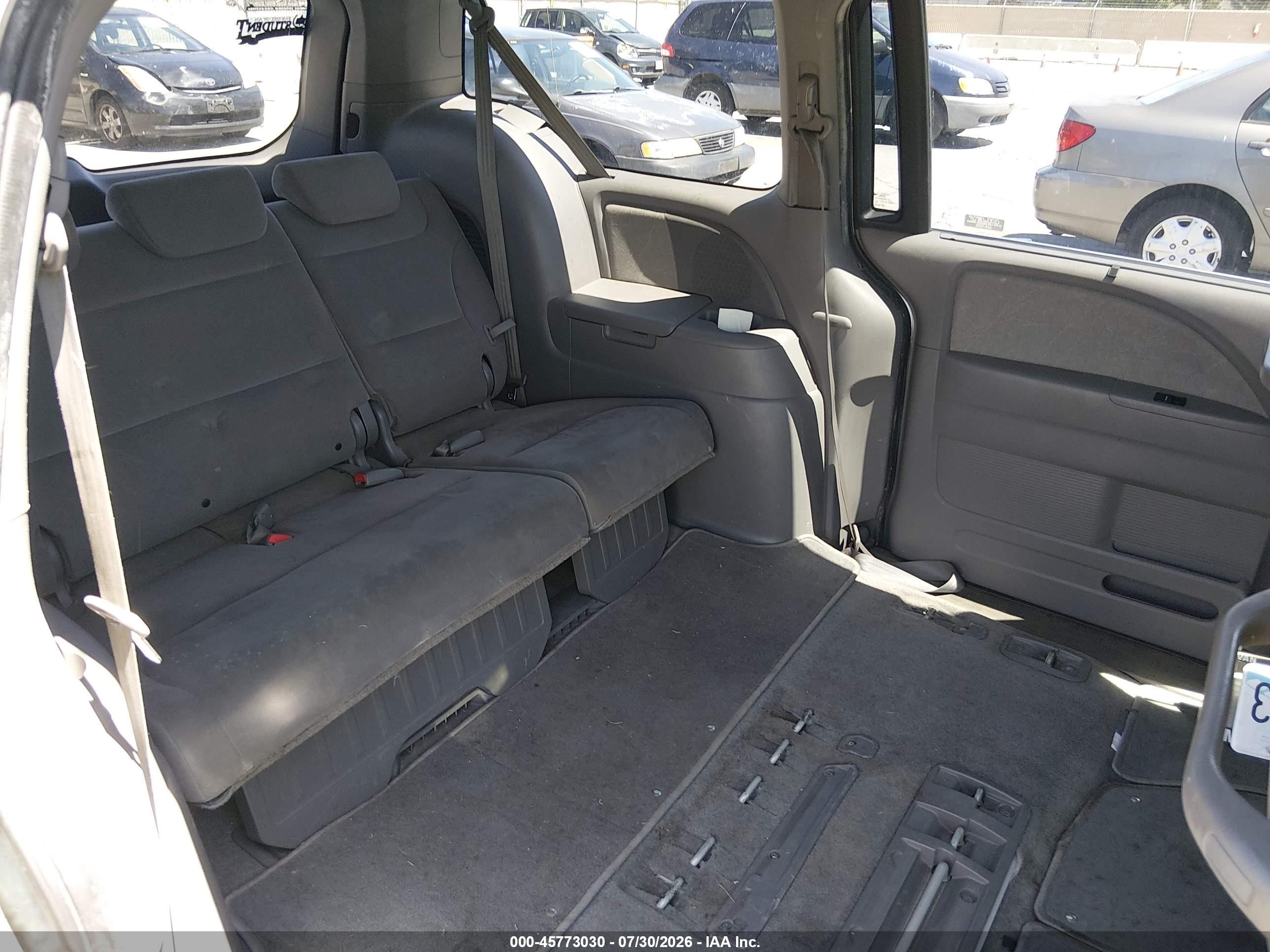 2009 Honda Odyssey Ex Серебряный vin: 5FNRL384X9B019290