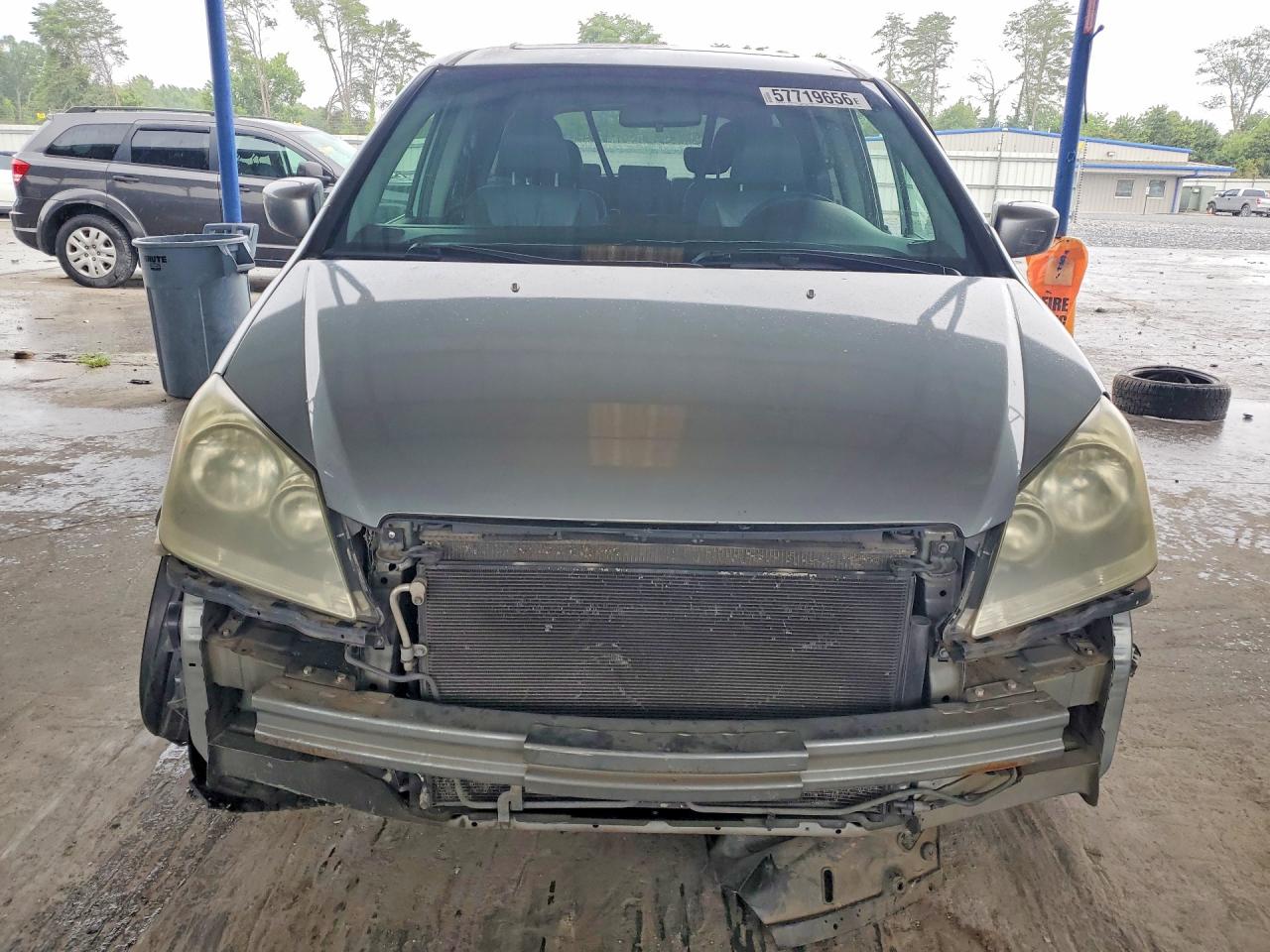 2005 Honda Oddyssey Blue vin: 5FNRL38605B128658