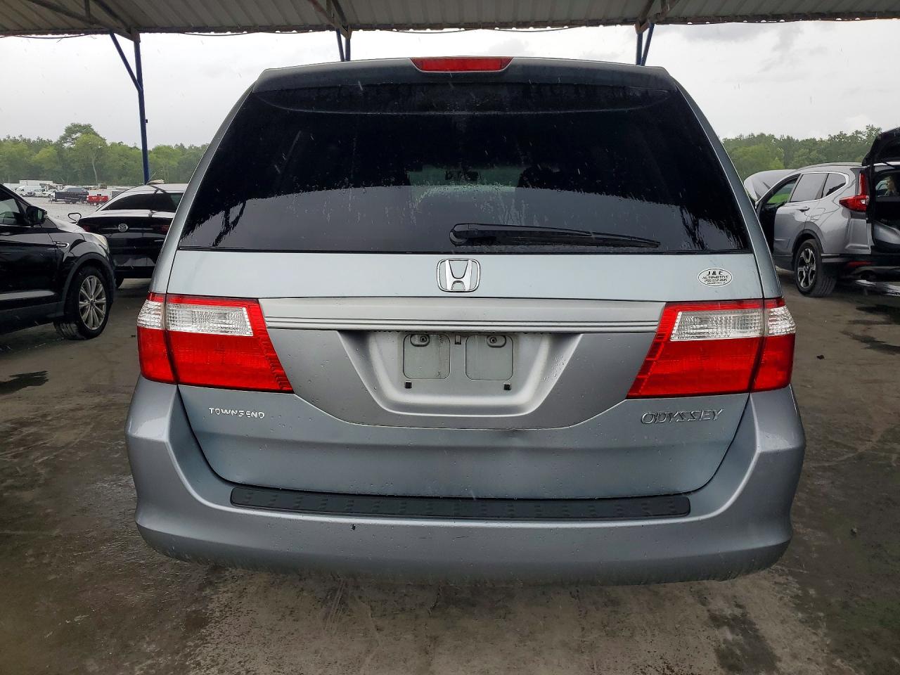 2005 Honda Oddyssey Blue vin: 5FNRL38605B128658