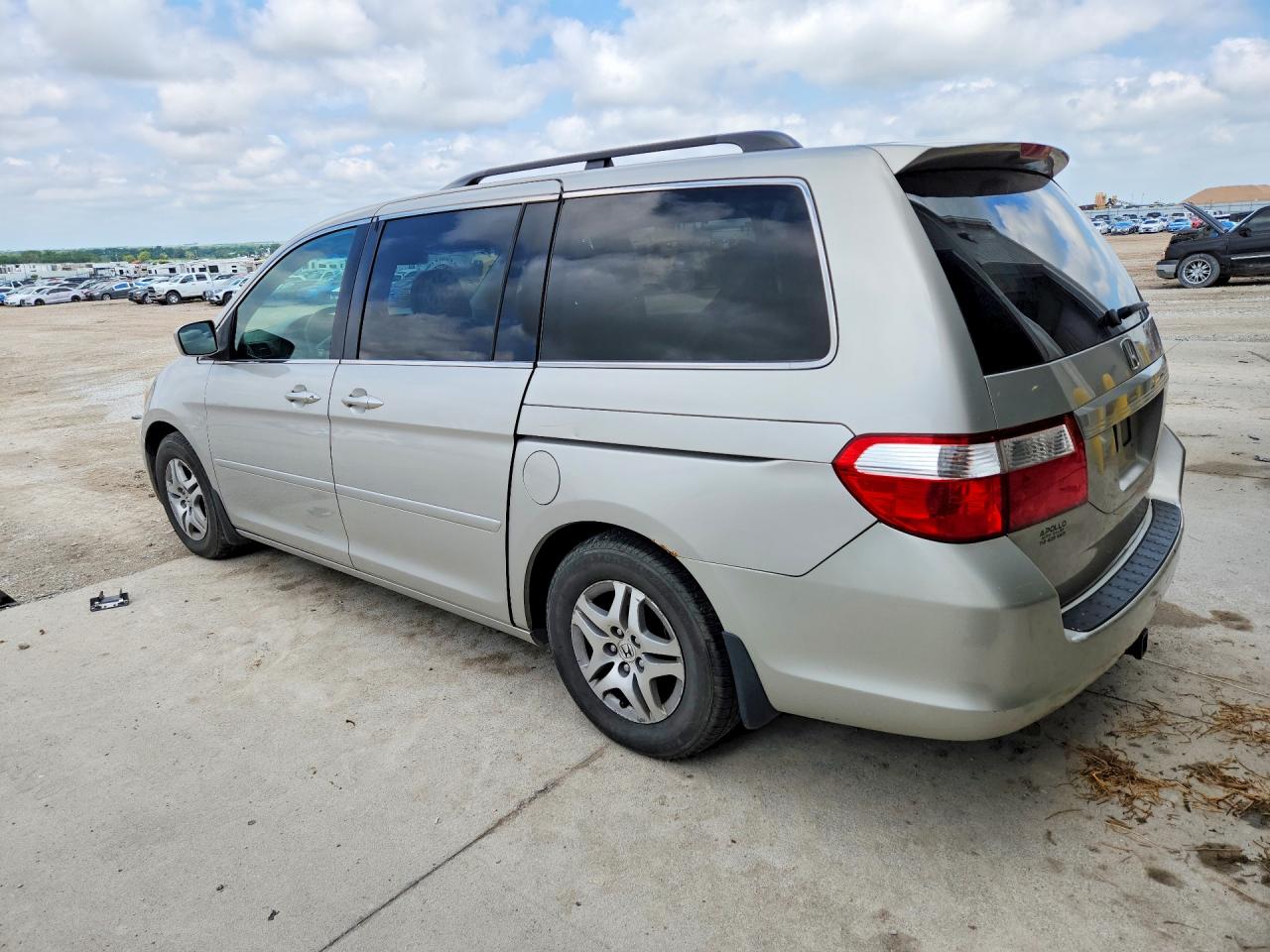 2005 Honda Odyssey Exl Gray vin: 5FNRL38605B407138