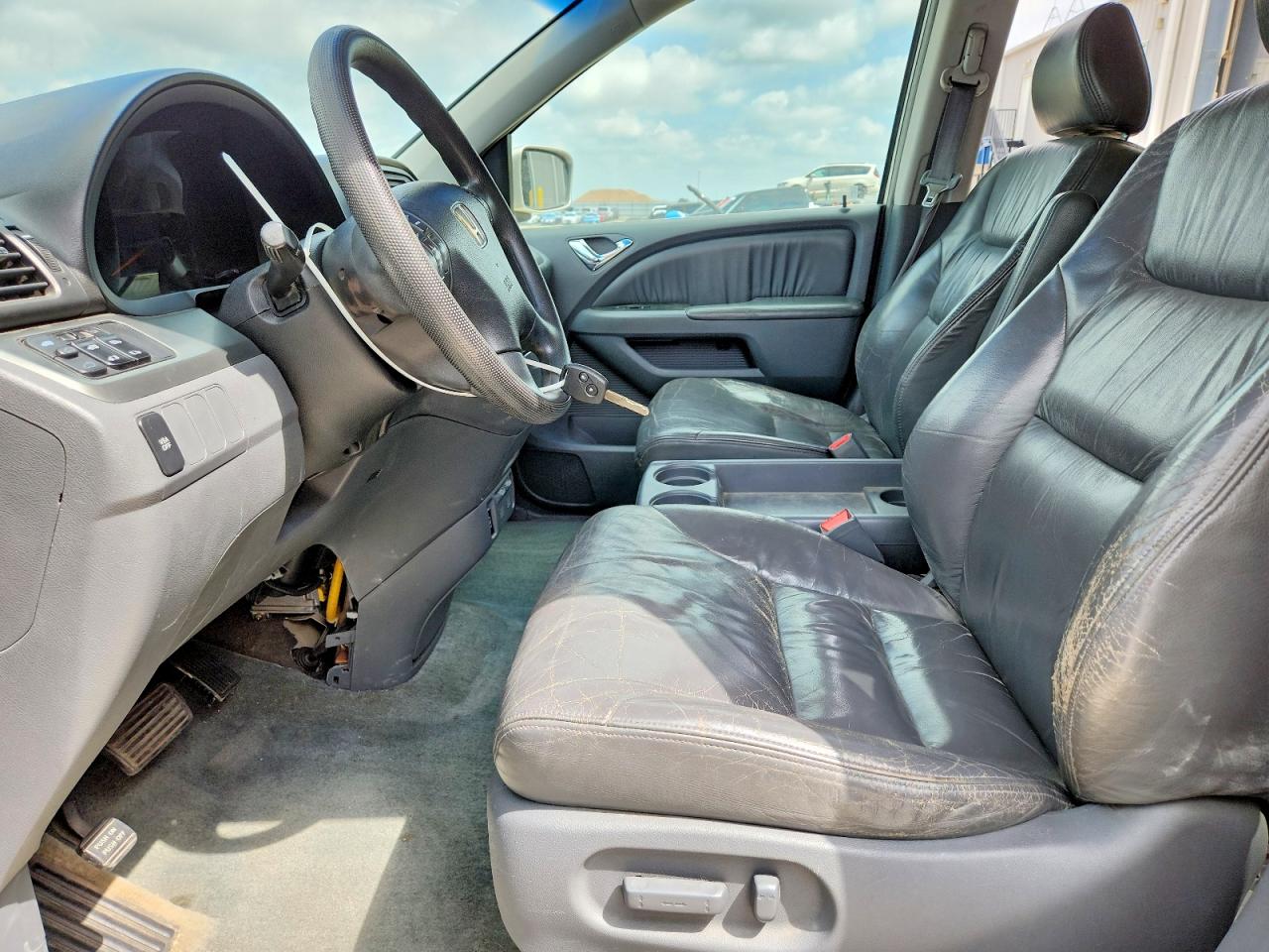 2005 Honda Odyssey Exl Gray vin: 5FNRL38605B407138