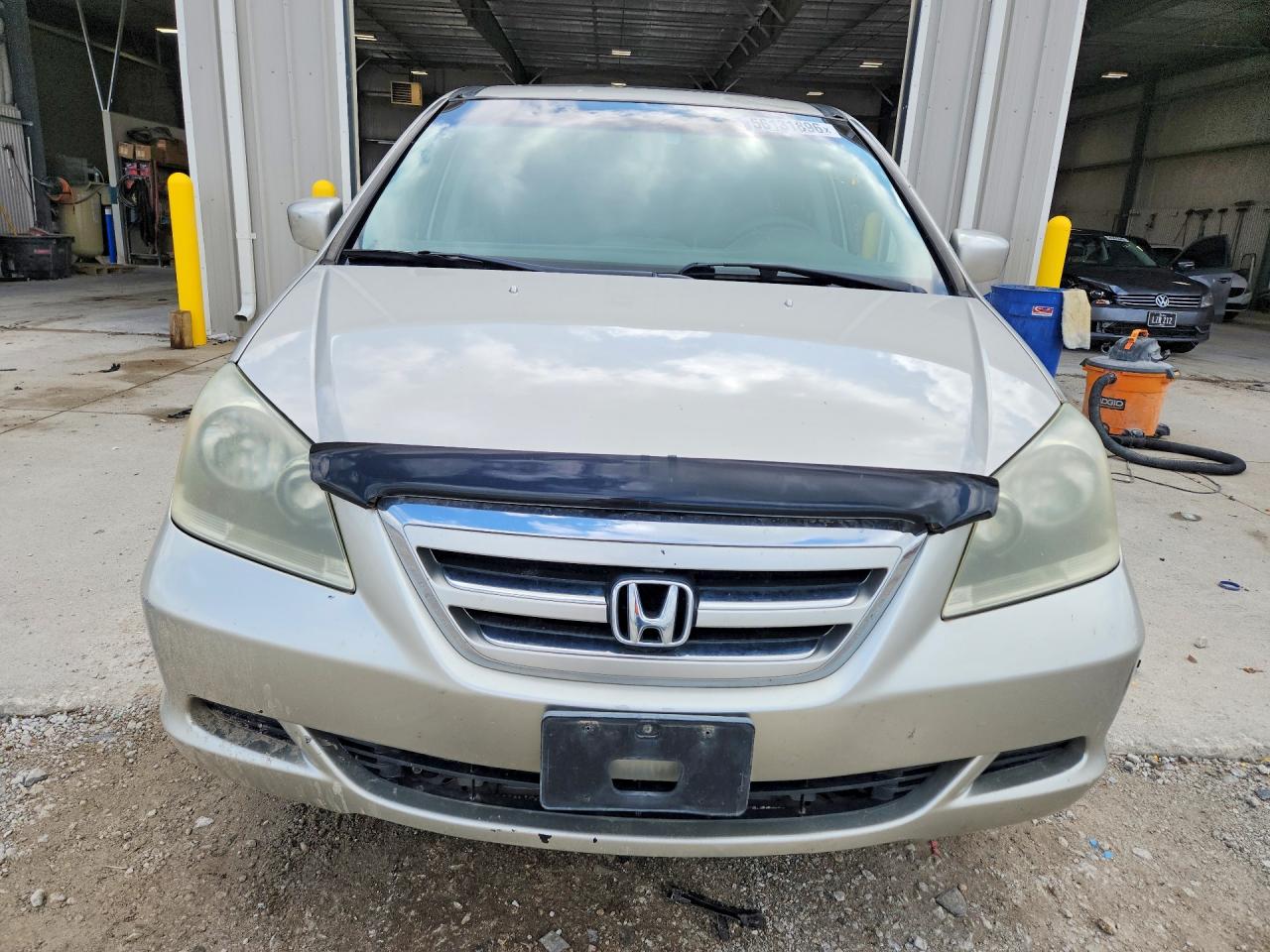 2005 Honda Odyssey Exl Gray vin: 5FNRL38605B407138