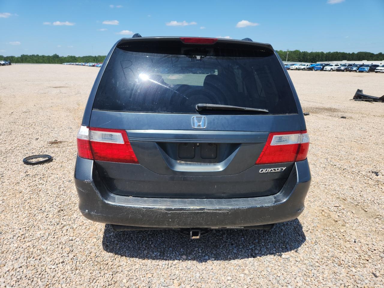 2005 Honda Odyssey Exl Gray vin: 5FNRL38605B419984