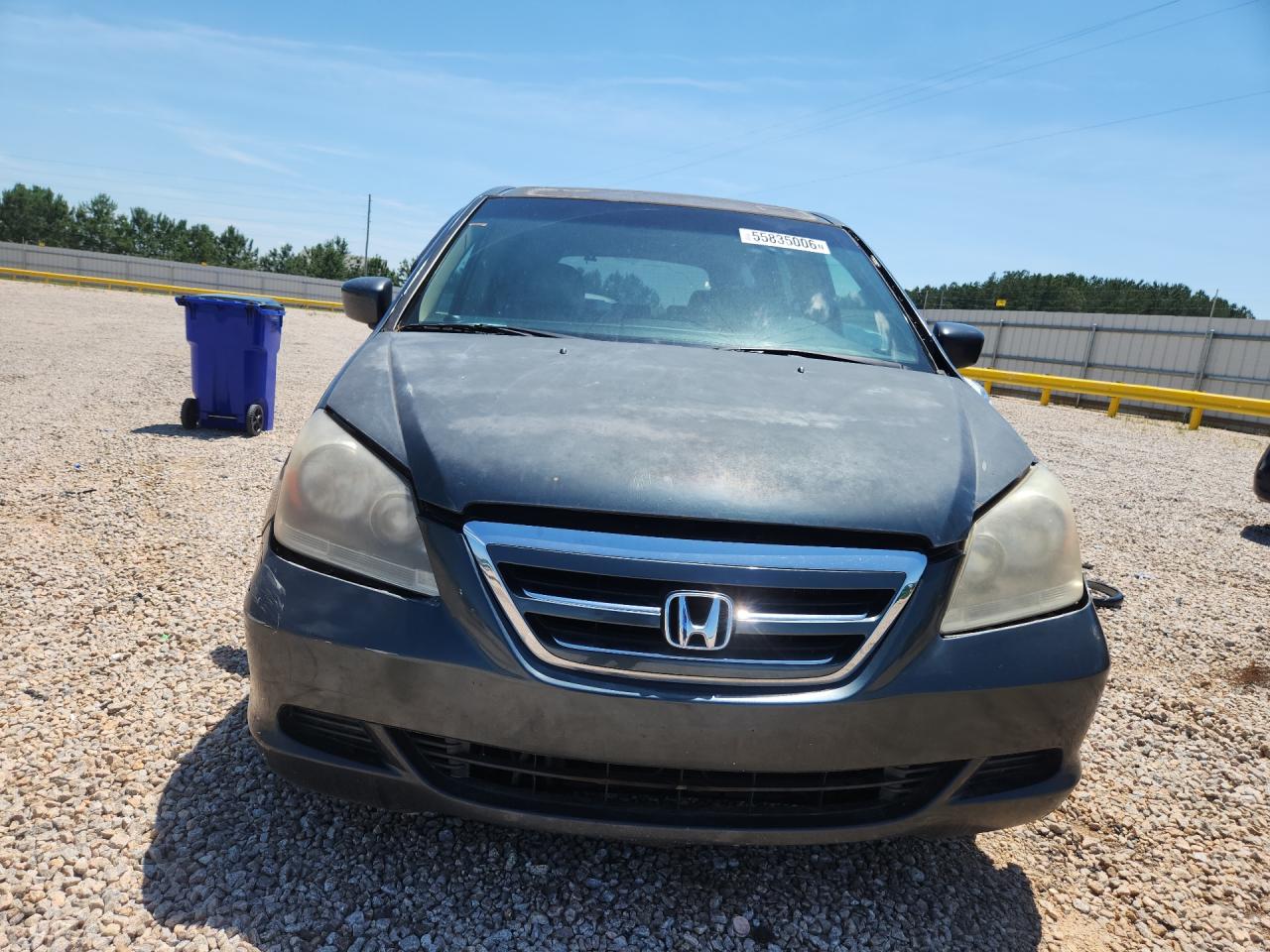 2005 Honda Odyssey Exl Gray vin: 5FNRL38605B419984