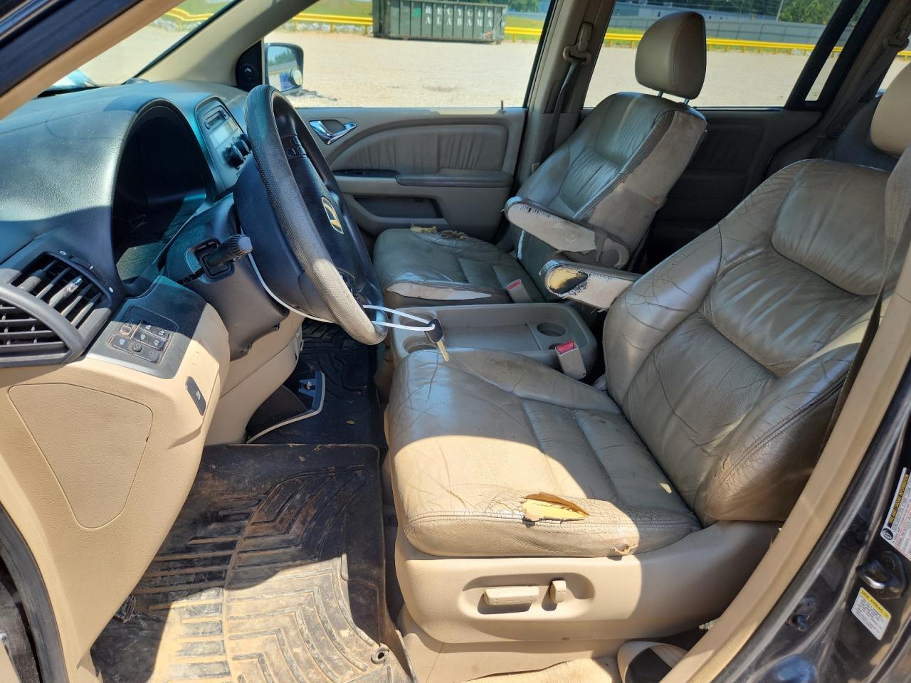 2005 Honda Odyssey Exl Gray vin: 5FNRL38605B419984