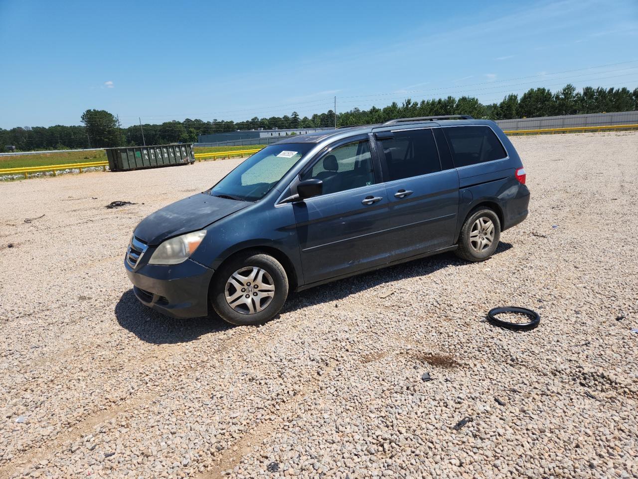 2005 Honda Odyssey Exl Gray vin: 5FNRL38605B419984