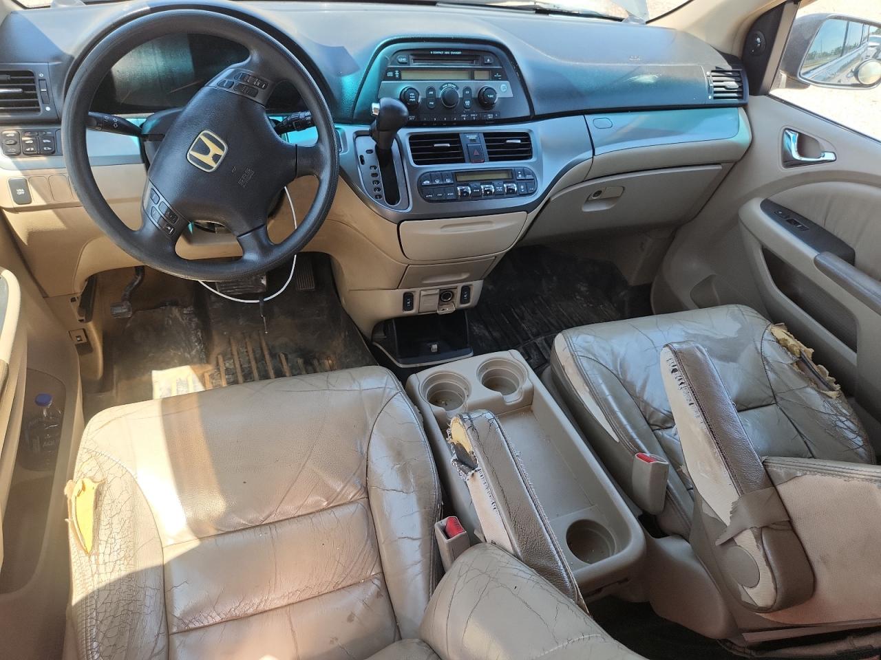 2005 Honda Odyssey Exl Gray vin: 5FNRL38605B419984