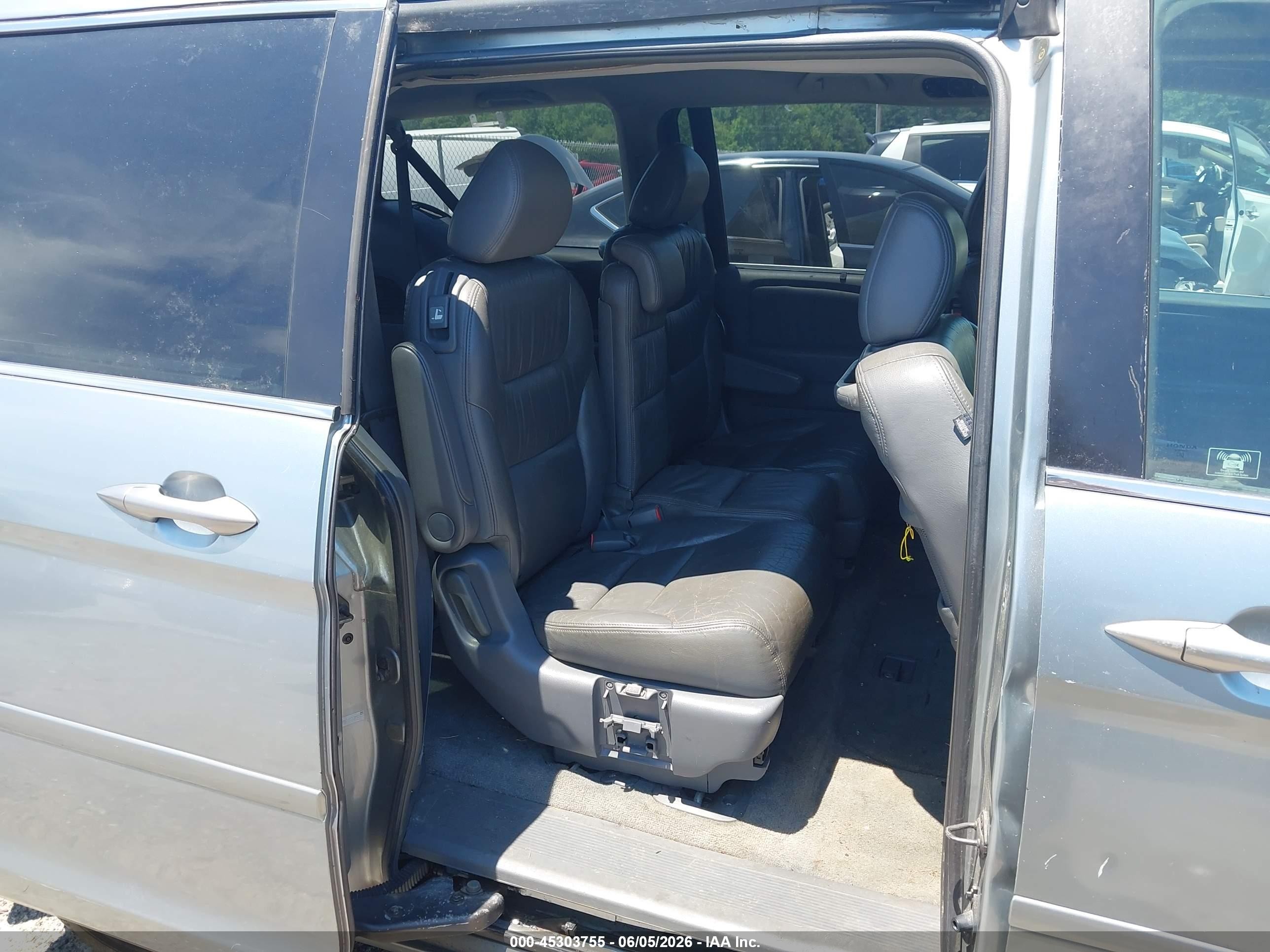 2006 Honda Odyssey Ex-l Silver vin: 5FNRL38606B012894
