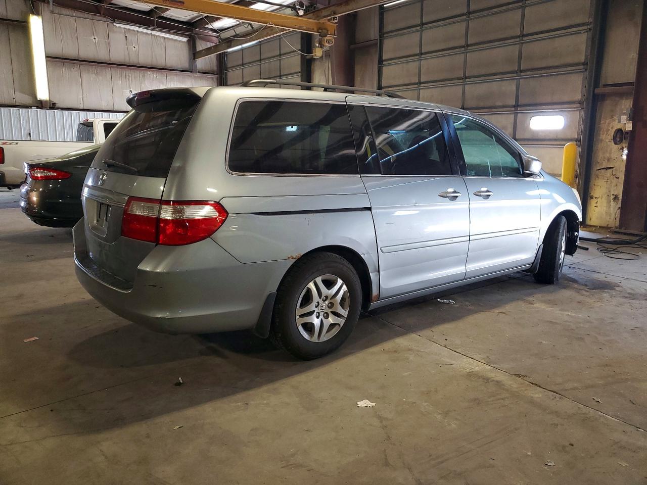 2006 Honda Odyssey Exl Серебряный vin: 5FNRL38606B020705