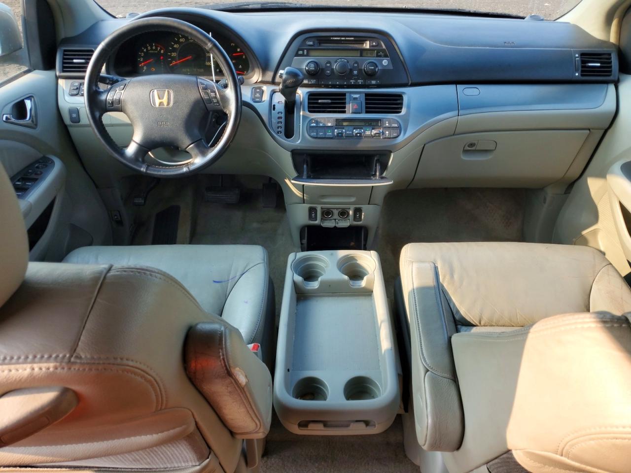2006 Honda Odyssey Exl Gray vin: 5FNRL38606B055440