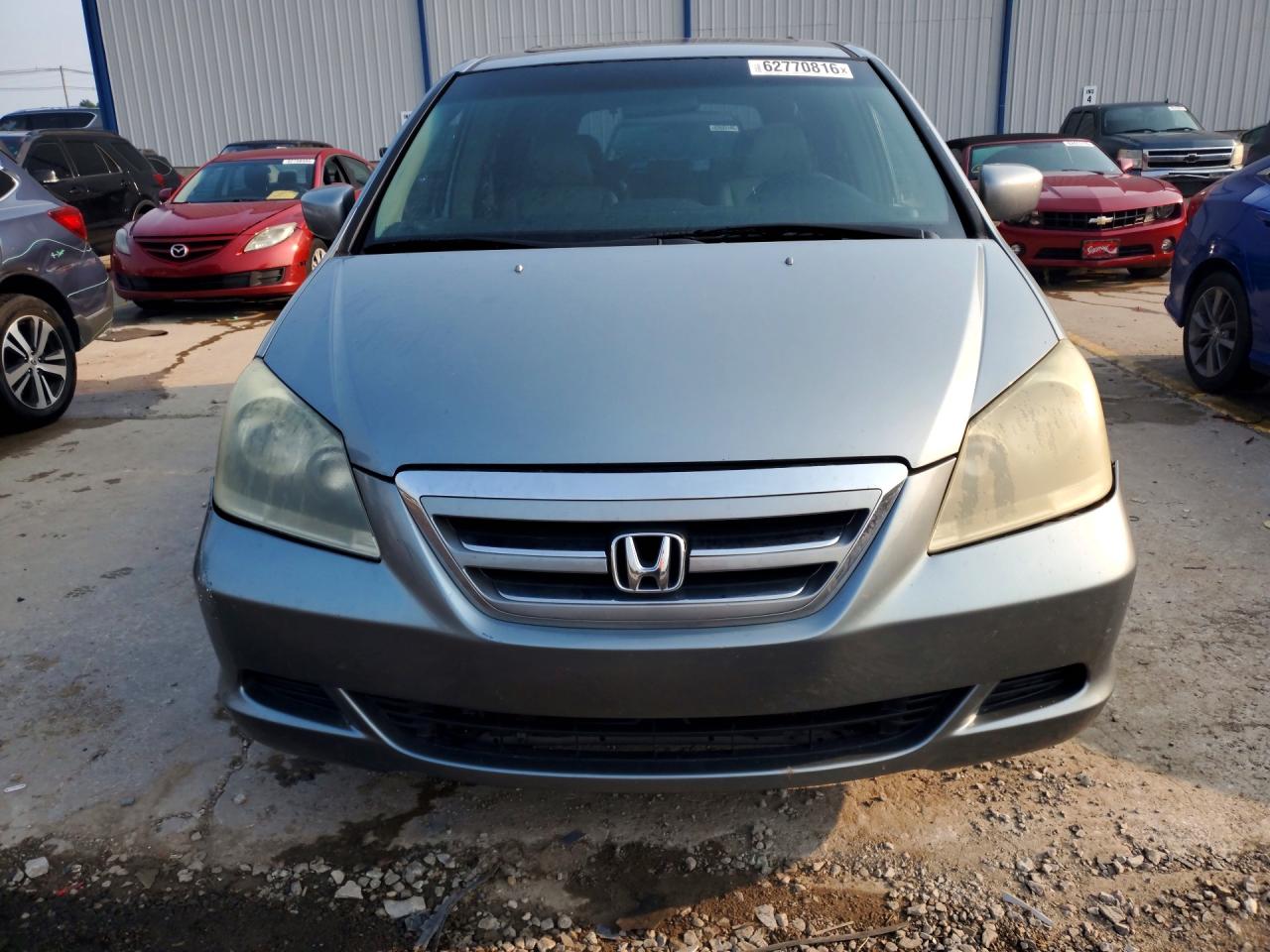 2006 Honda Odyssey Exl Gray vin: 5FNRL38606B055440