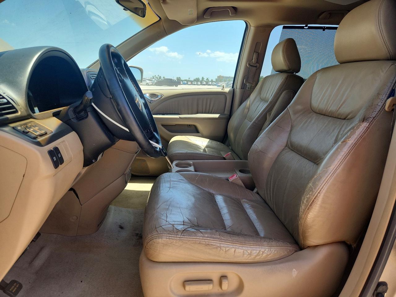 2006 Honda Odyssey Exl Beige vin: 5FNRL38606B417296