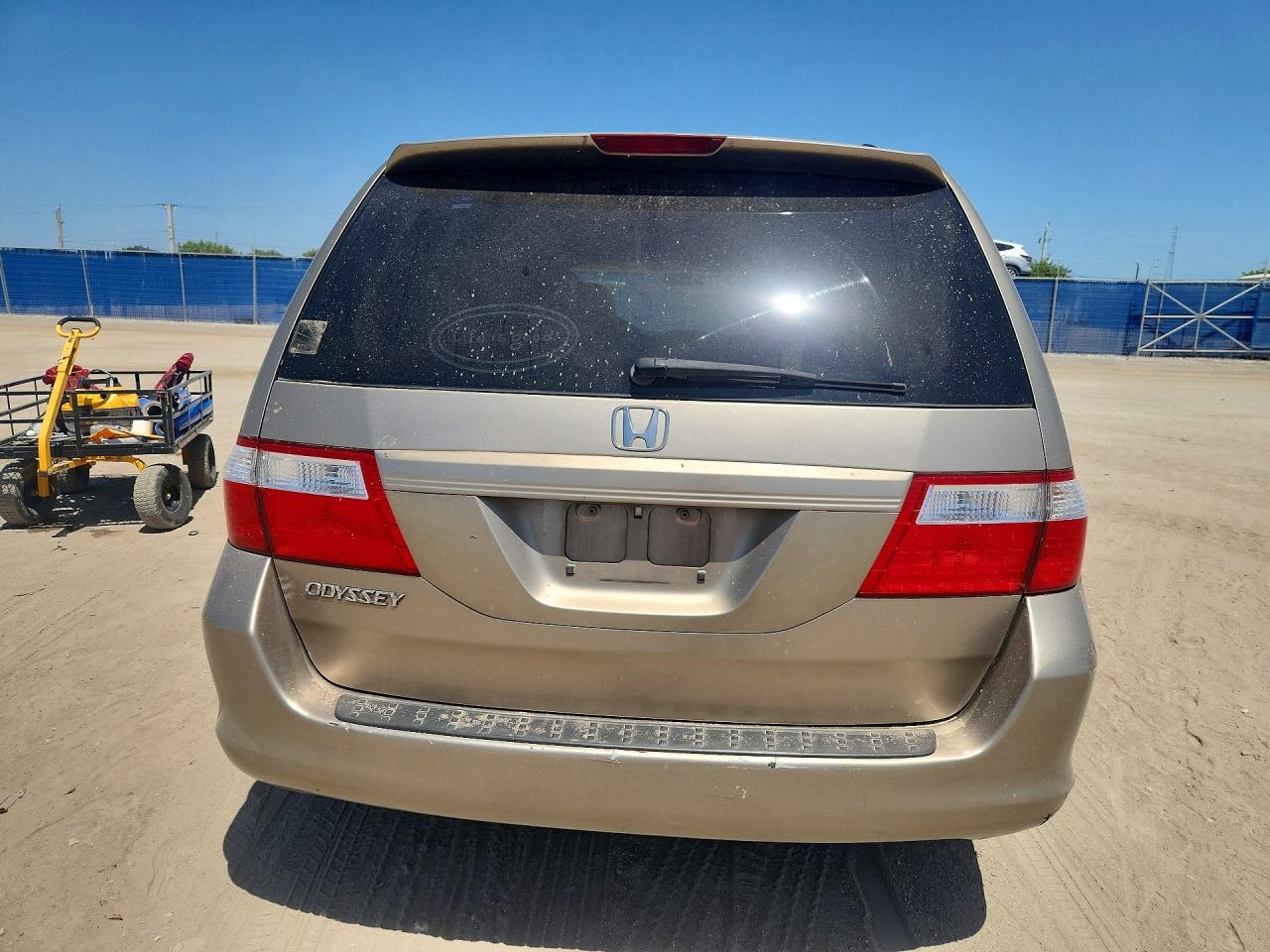 2006 Honda Odyssey Exl Beige vin: 5FNRL38606B417296