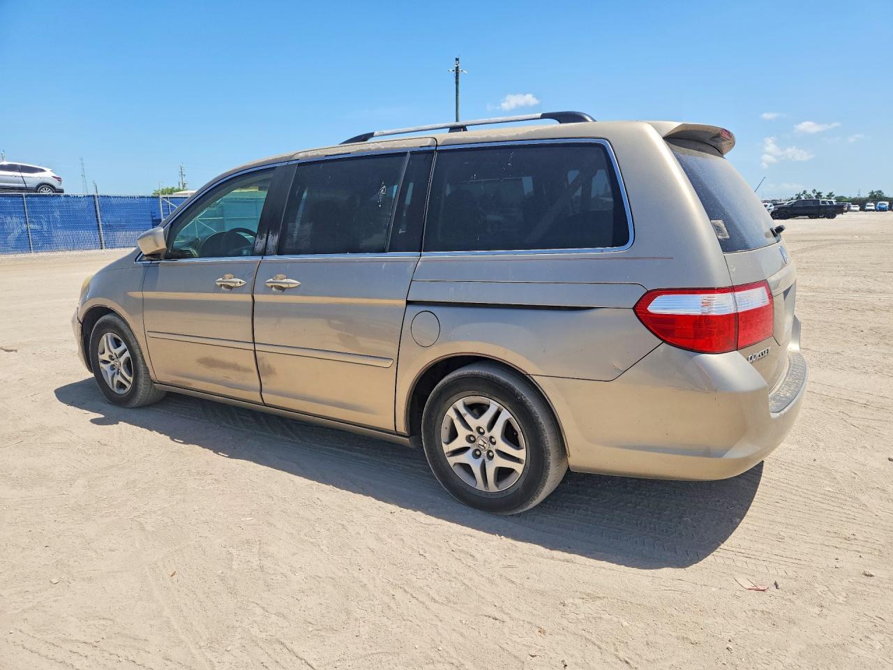 2006 Honda Odyssey Exl Beige vin: 5FNRL38606B417296