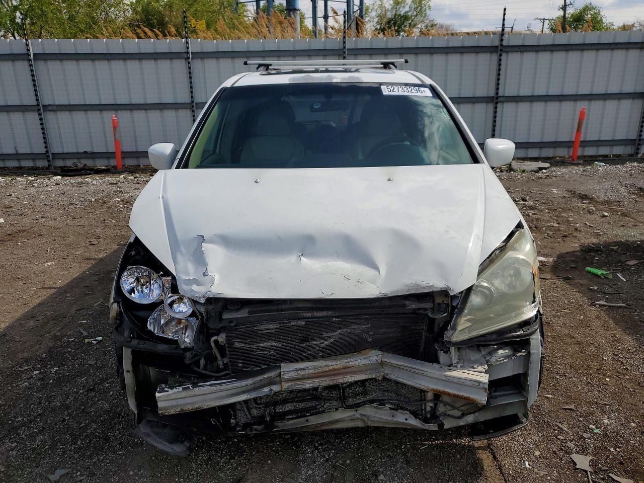 2006 Honda Odyssey Exl White vin: 5FNRL38606B421073