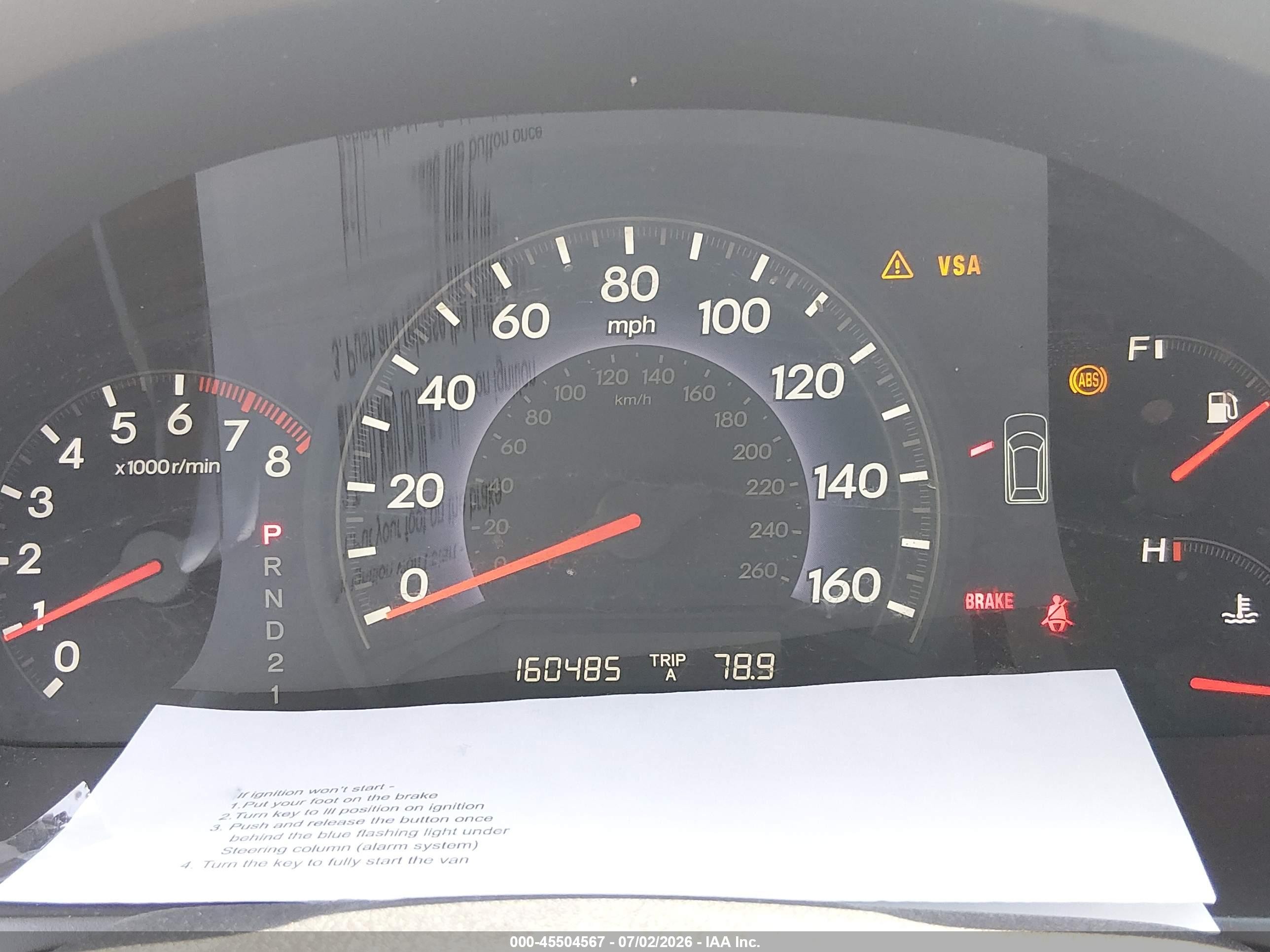 2006 Honda Odyssey Ex-l Gray vin: 5FNRL38606B427178