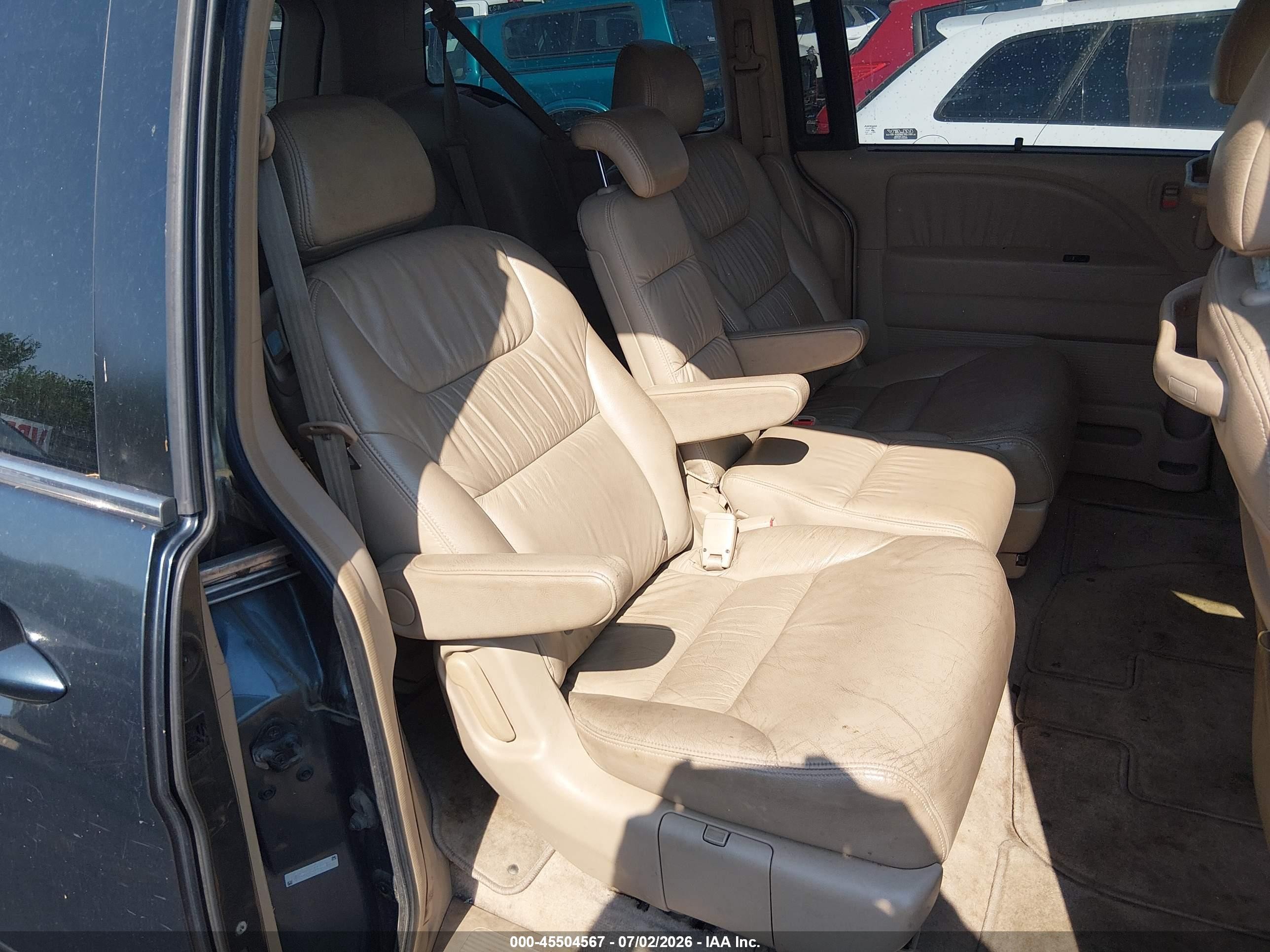 2006 Honda Odyssey Ex-l Gray vin: 5FNRL38606B427178