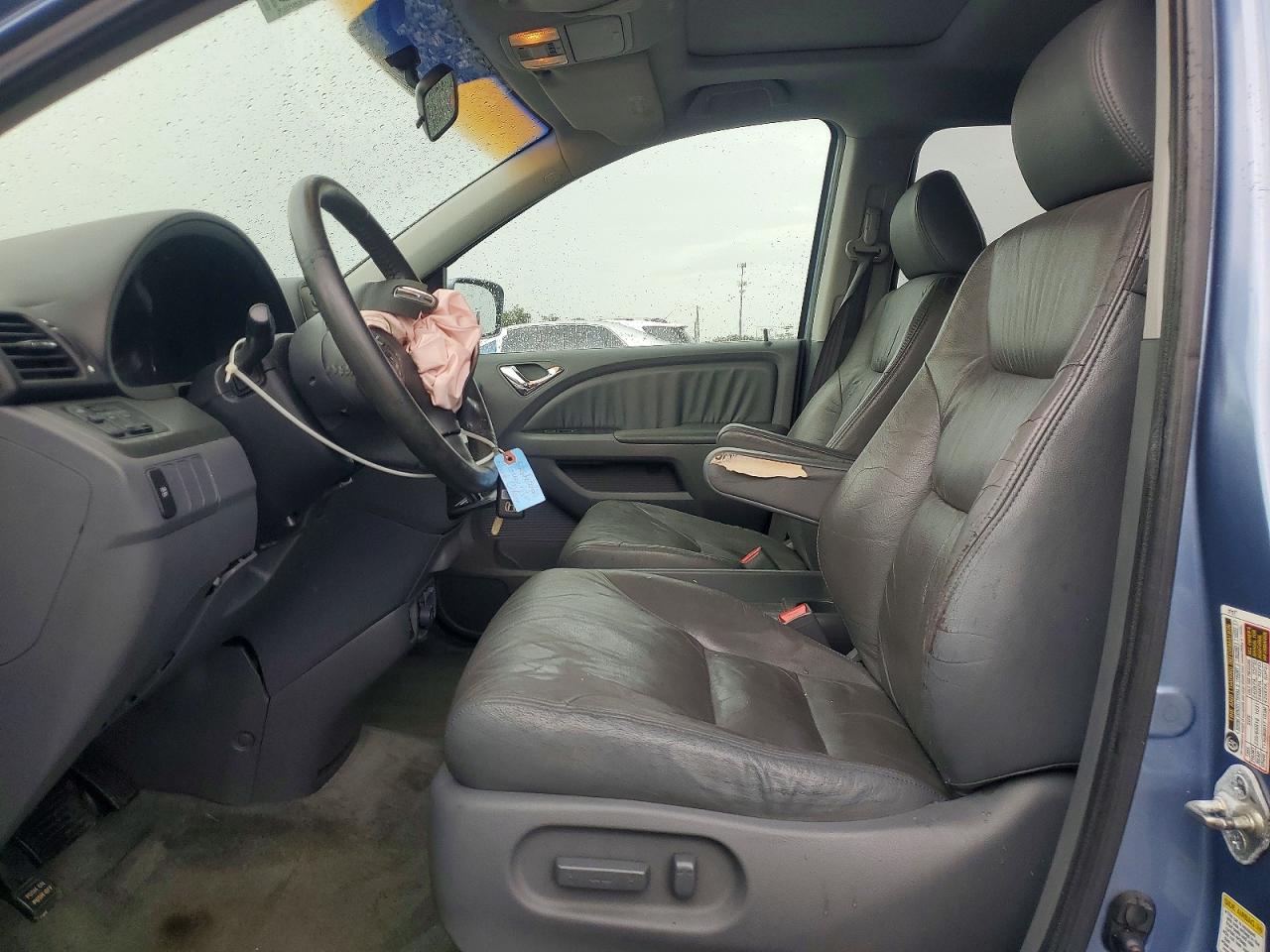 2007 Honda Odyssey Exl Синий vin: 5FNRL38607B018809