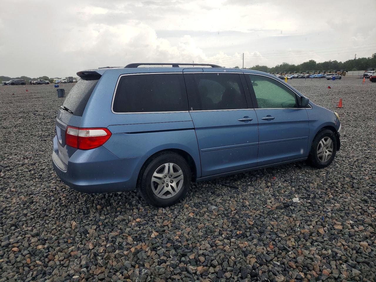 2007 Honda Odyssey Exl Синий vin: 5FNRL38607B018809