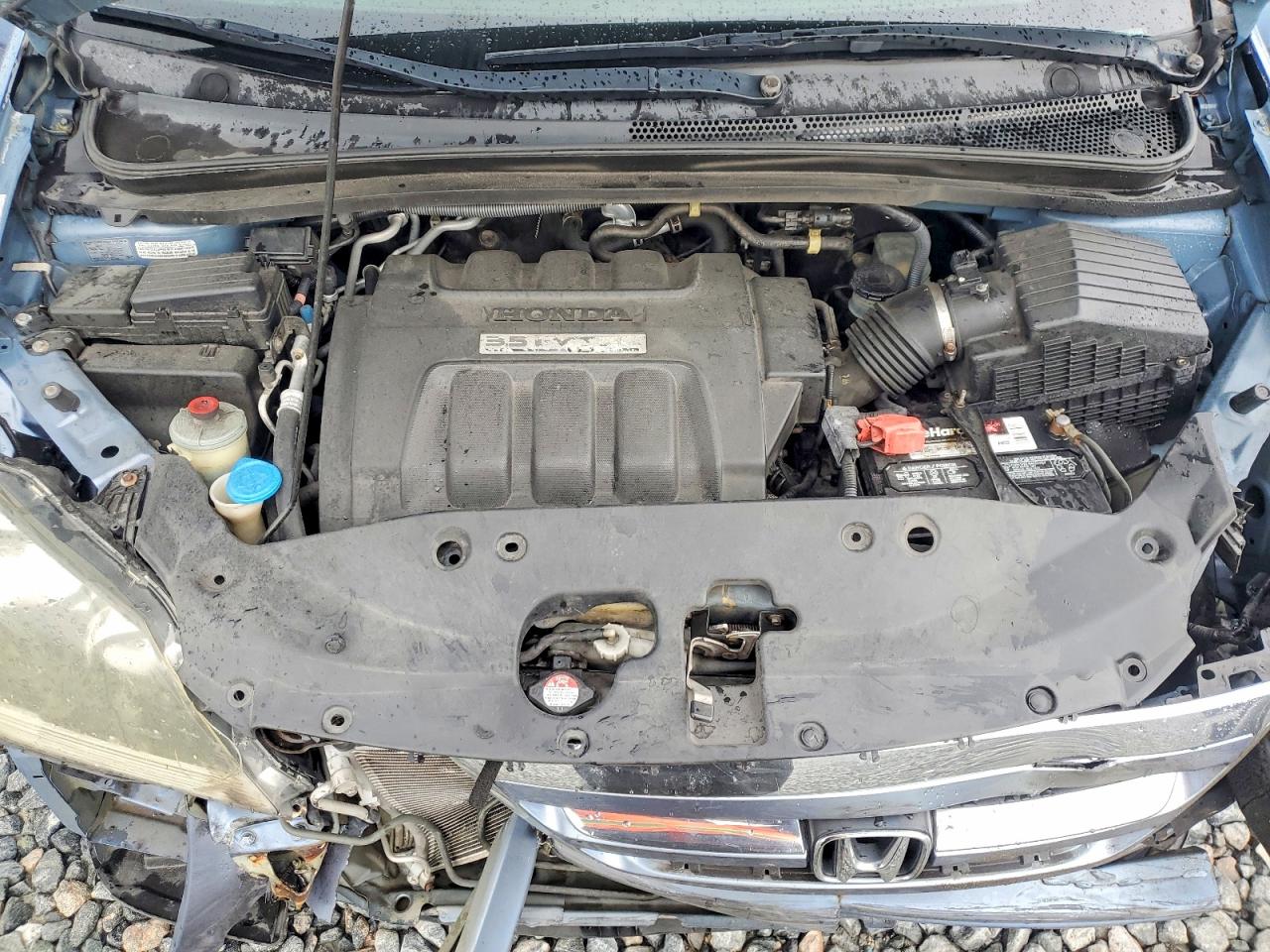 2007 Honda Odyssey Exl Синий vin: 5FNRL38607B018809