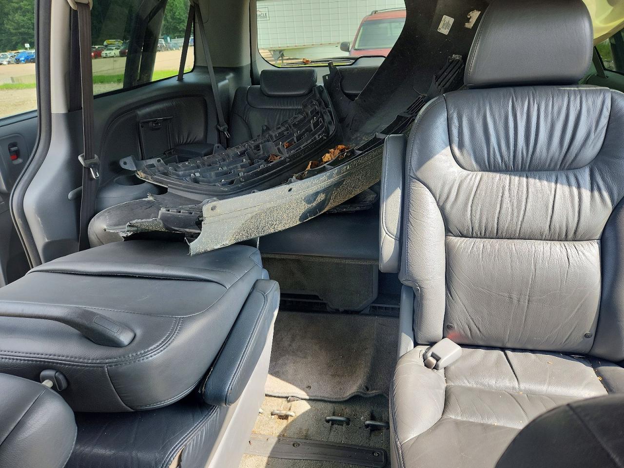 2007 Honda Odyssey Exl Gray vin: 5FNRL38607B050739