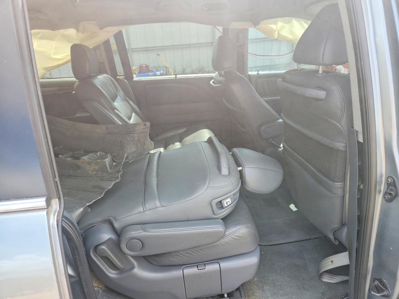 2007 Honda Odyssey Exl Gray vin: 5FNRL38607B050739