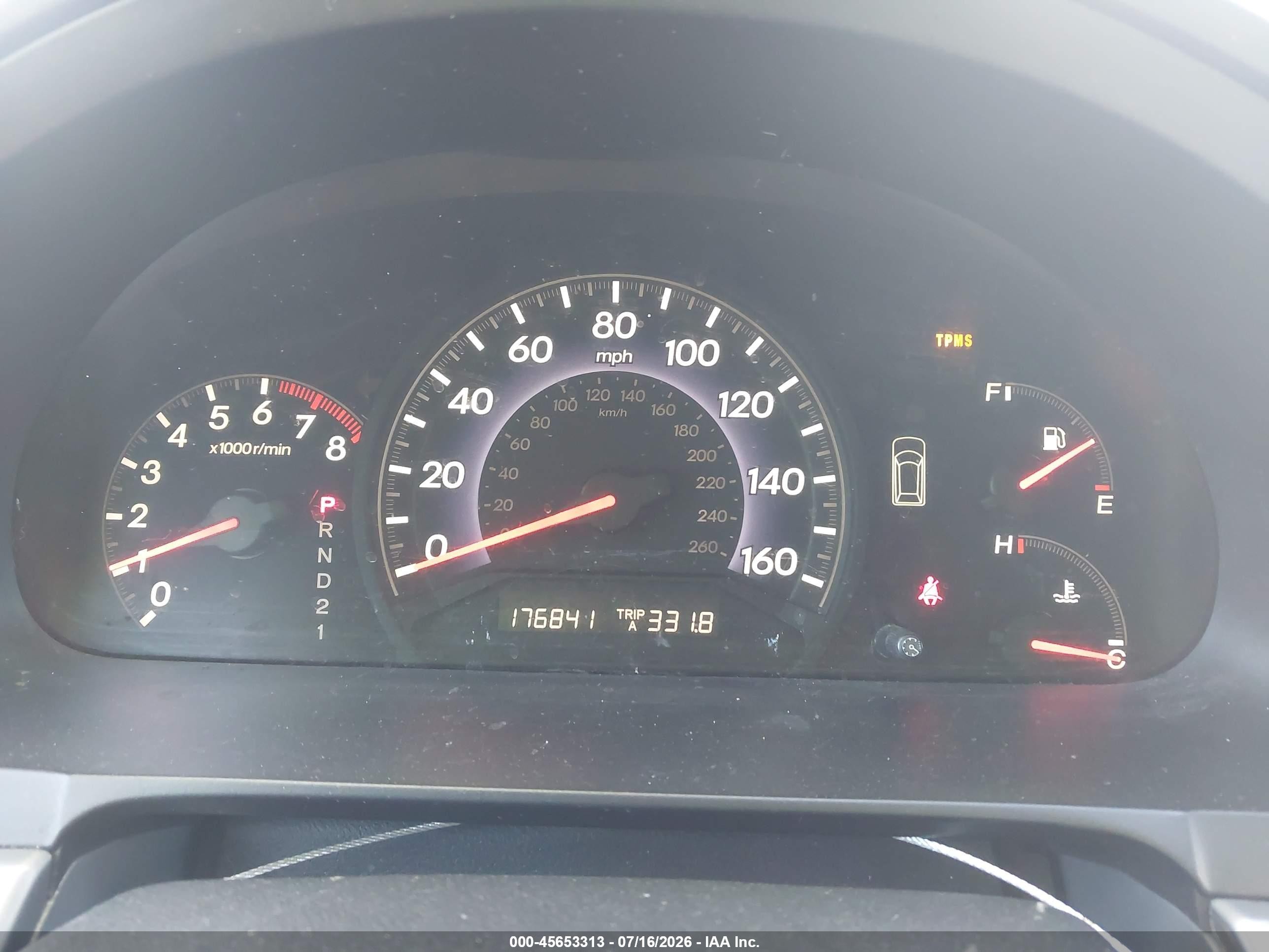 2007 Honda Odyssey Ex-l Blue vin: 5FNRL38607B134964