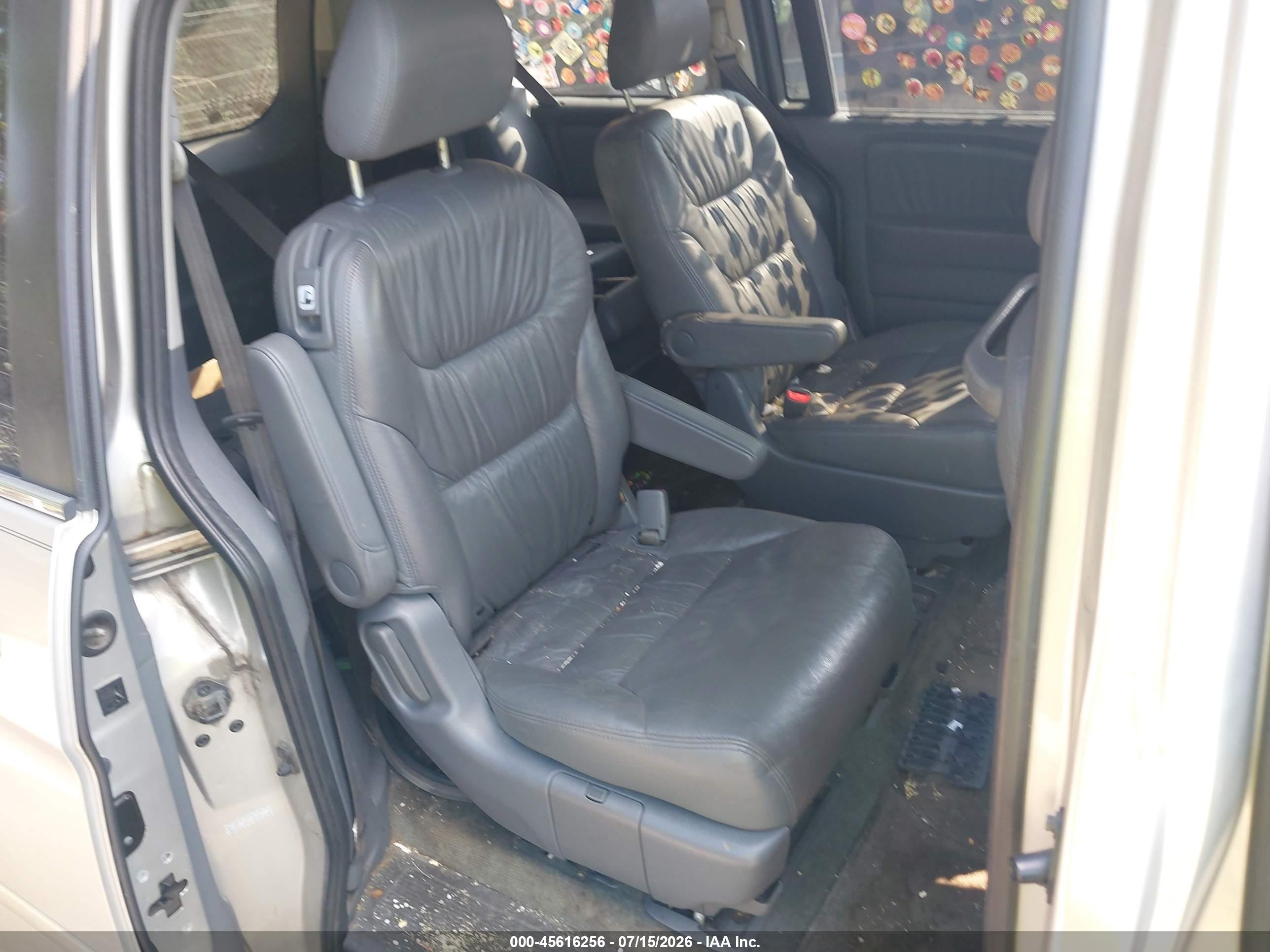 2007 Honda Odyssey Ex-l Silver vin: 5FNRL38607B462613