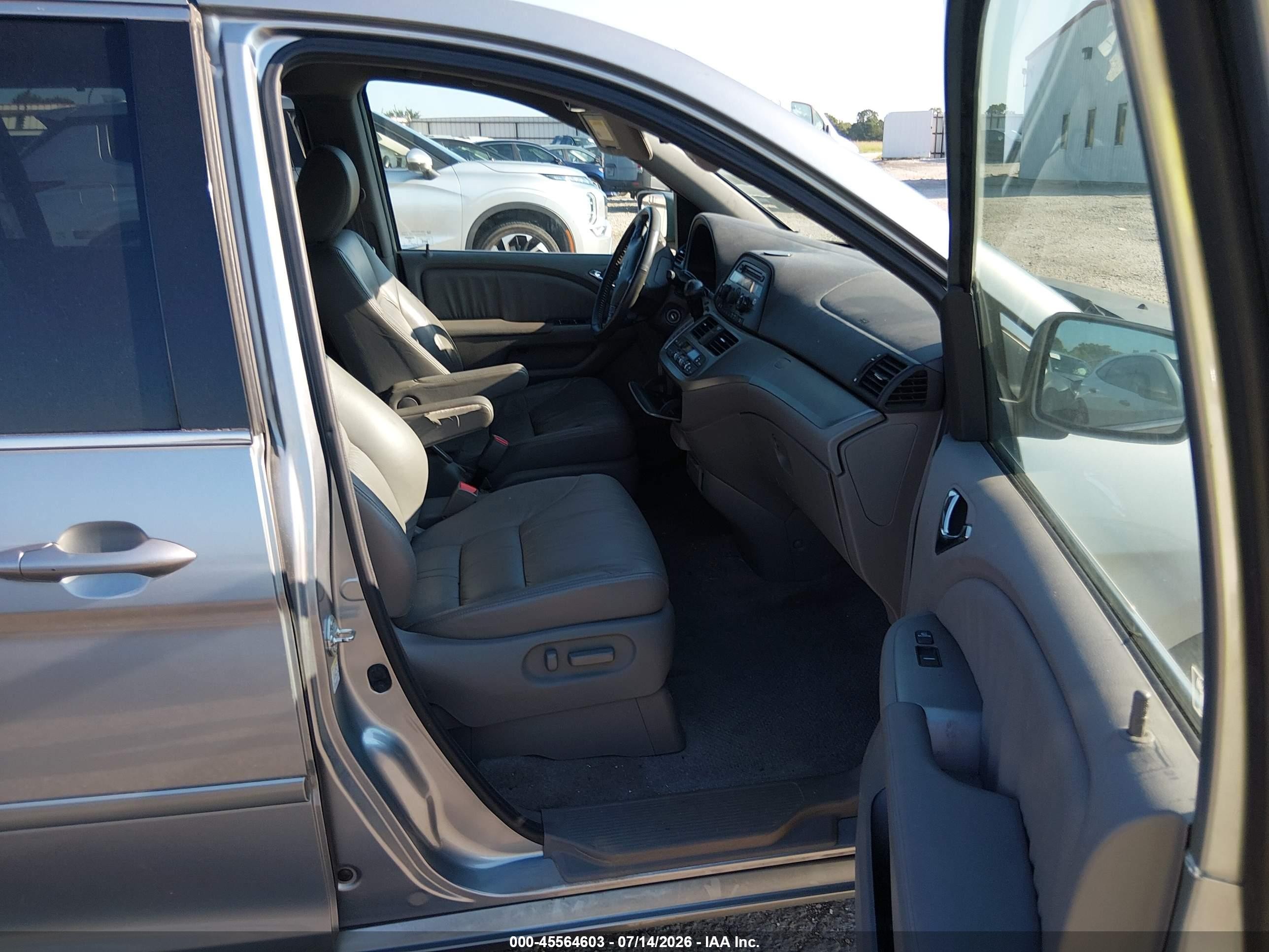 2008 Honda Odyssey Ex-l Silver vin: 5FNRL38608B060480