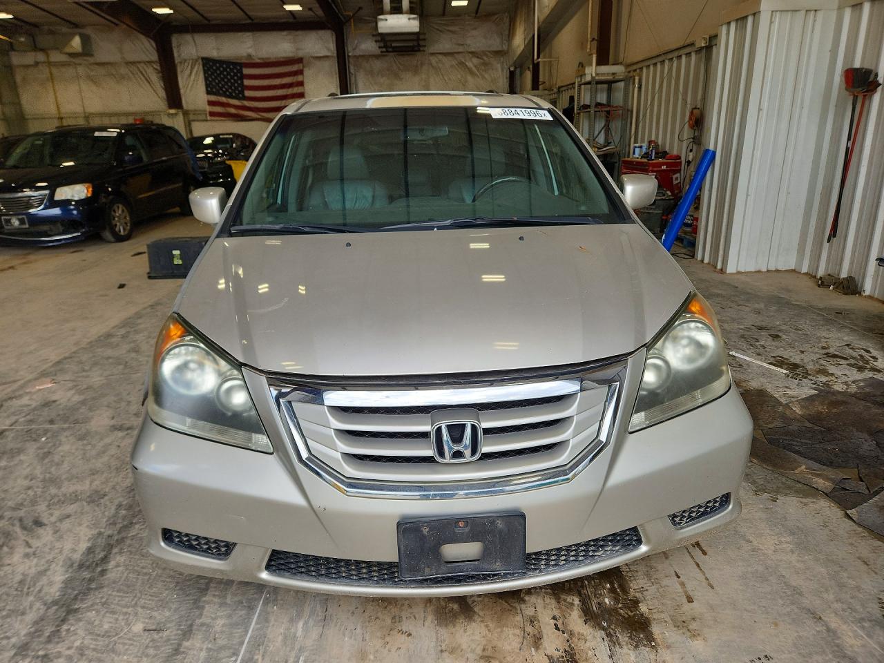 2008 Honda Odyssey Exl Silver vin: 5FNRL38608B402557
