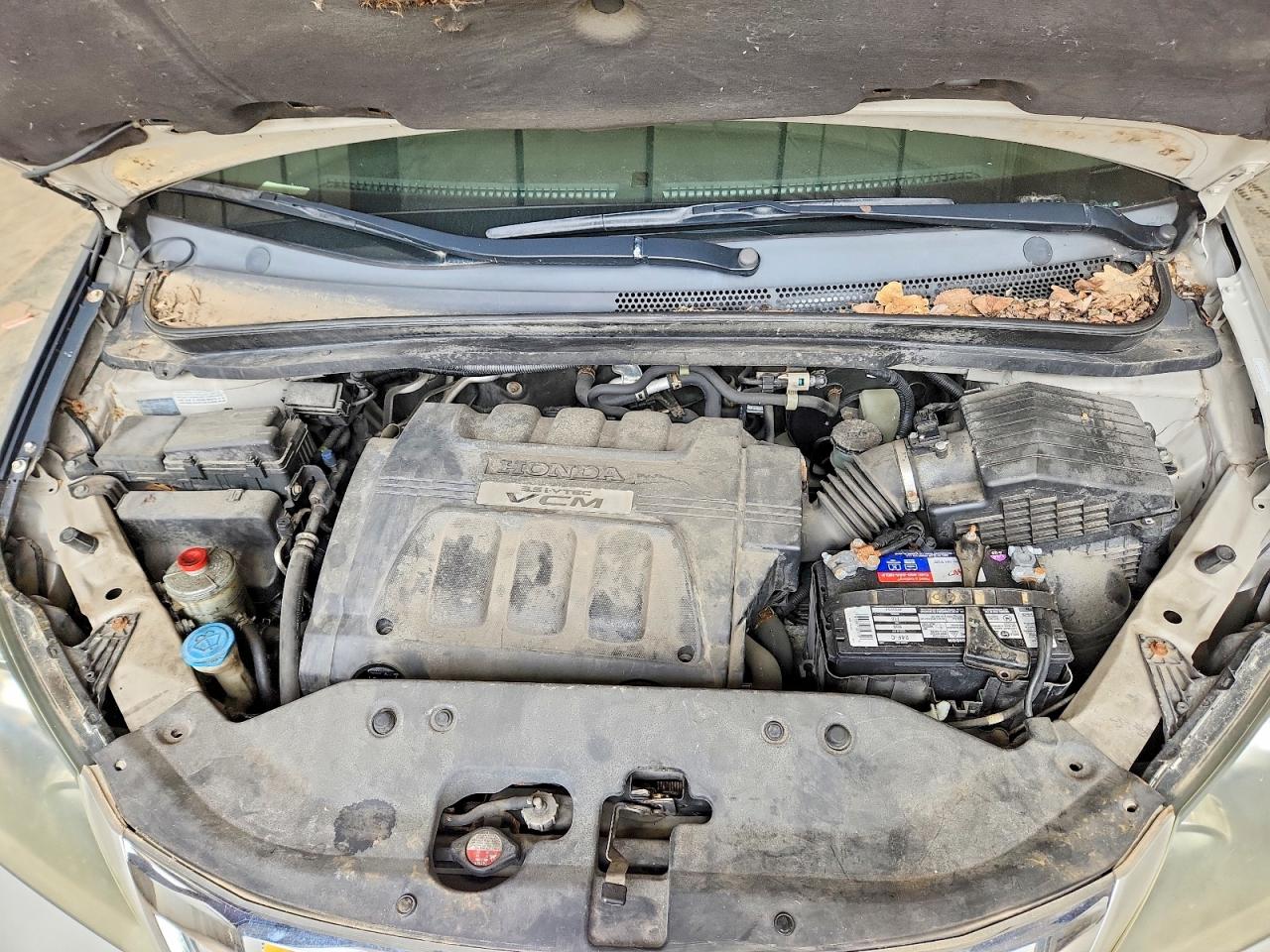 2008 Honda Odyssey Exl Silver vin: 5FNRL38608B402557