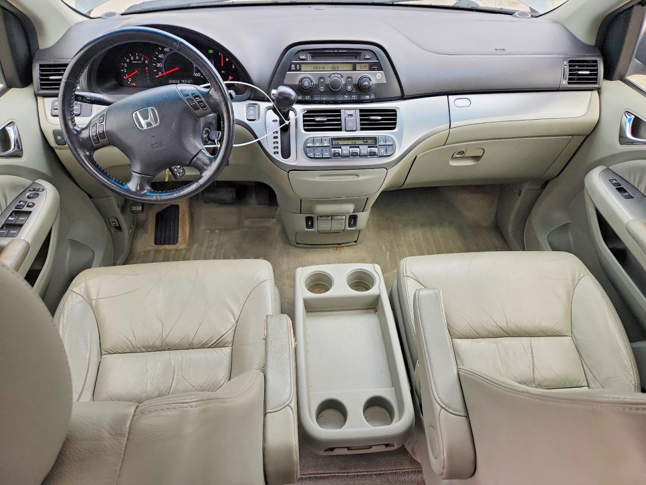 2008 Honda Odyssey Exl Silver vin: 5FNRL38608B404406