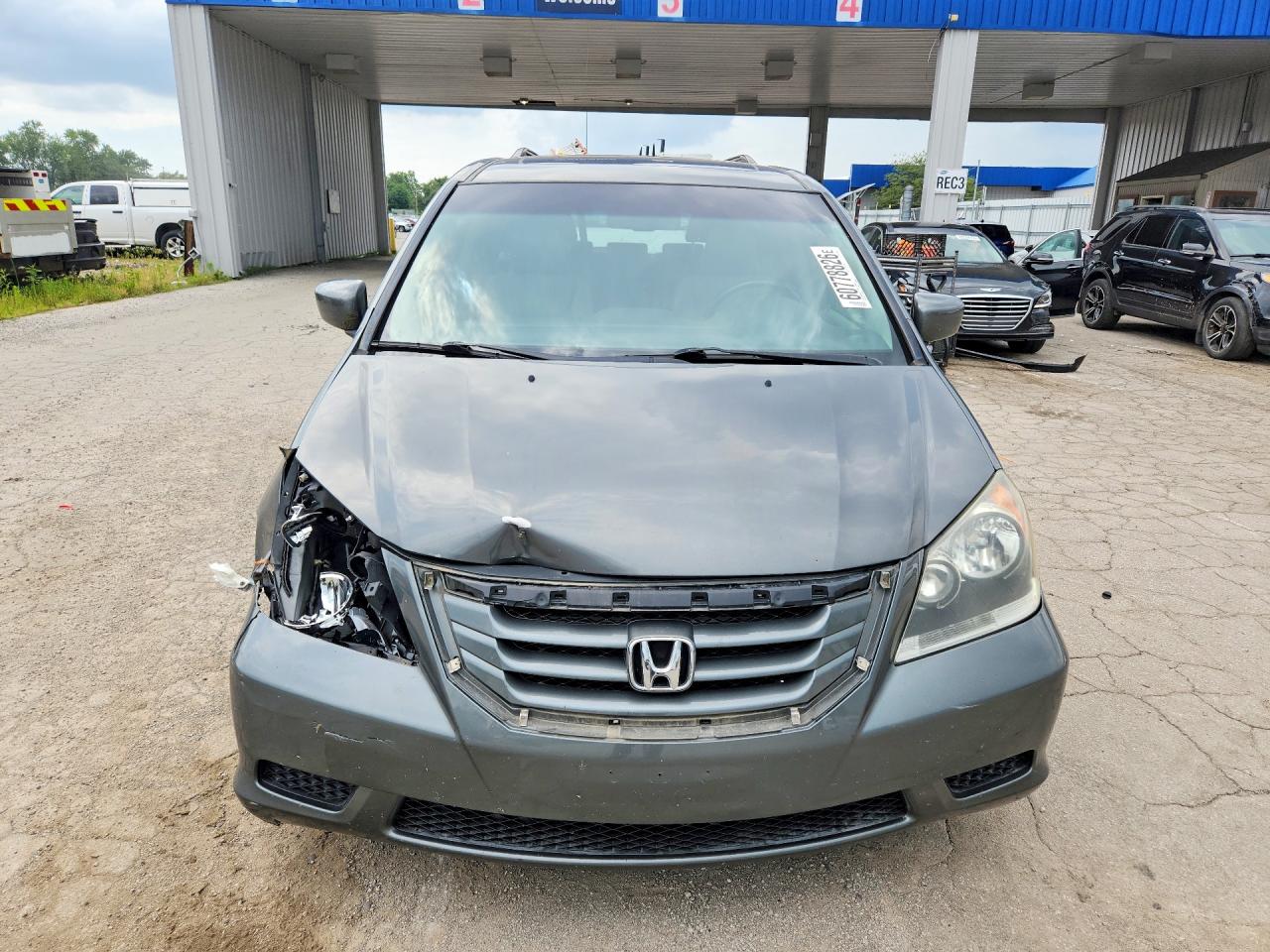 2008 Honda Odyssey Exl Silver vin: 5FNRL38608B404406