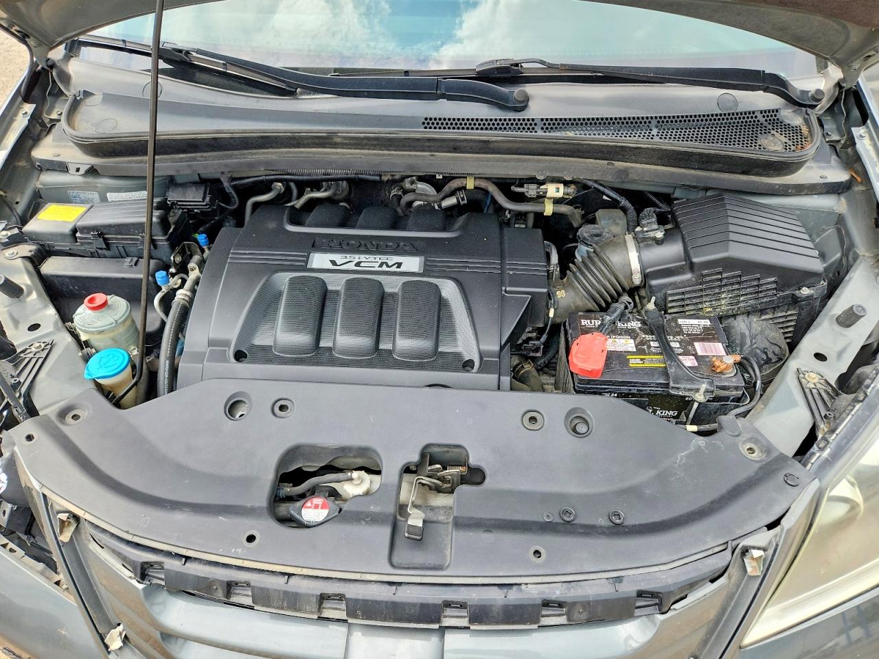 2008 Honda Odyssey Exl Silver vin: 5FNRL38608B404406