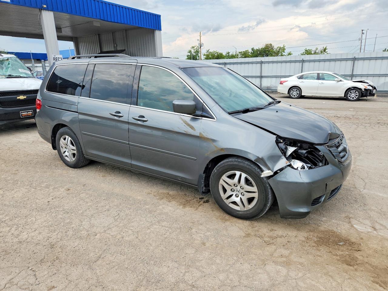 2008 Honda Odyssey Exl Silver vin: 5FNRL38608B404406