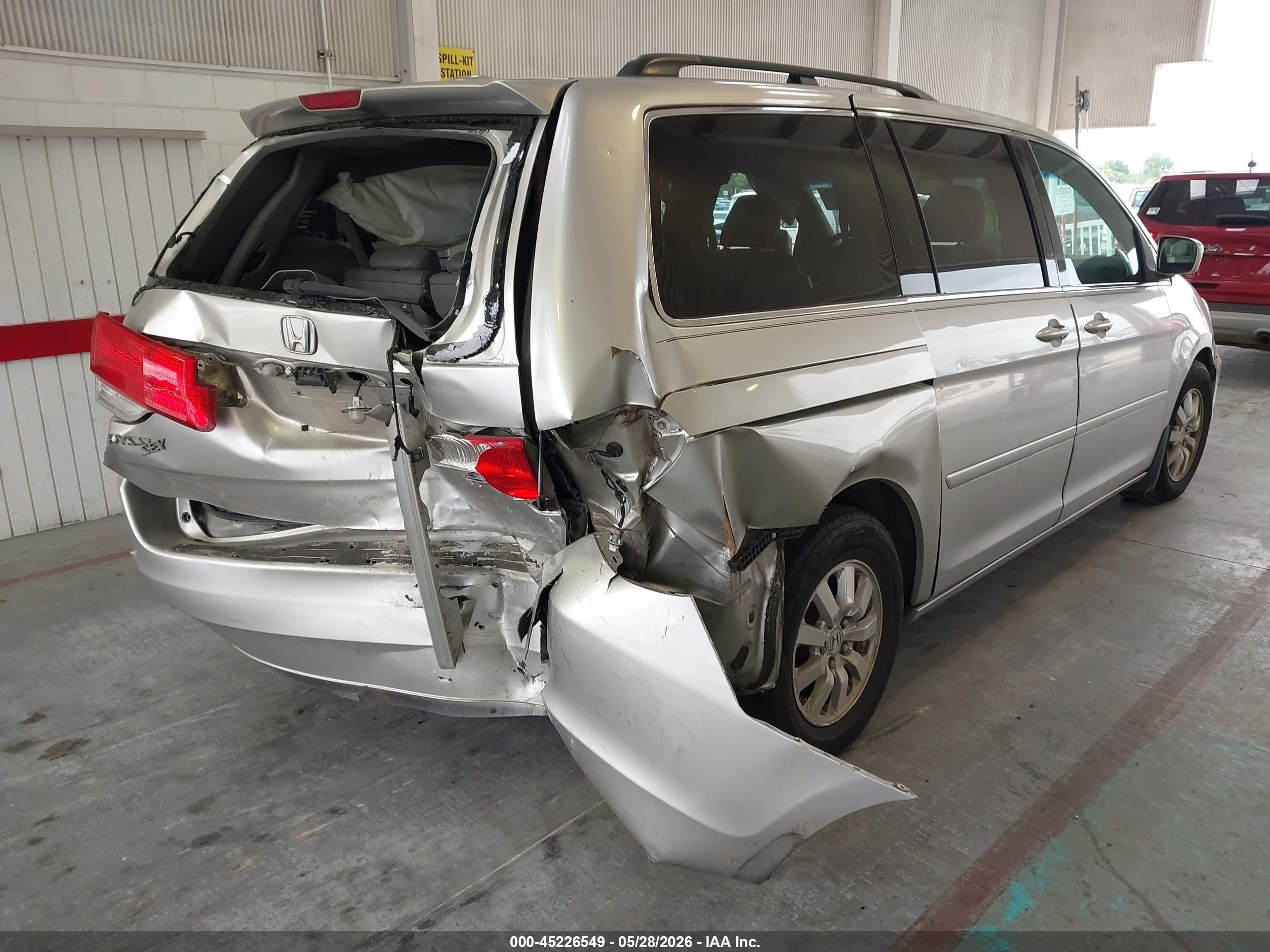 2008 Honda Odyssey Ex-l Beige vin: 5FNRL38608B419407