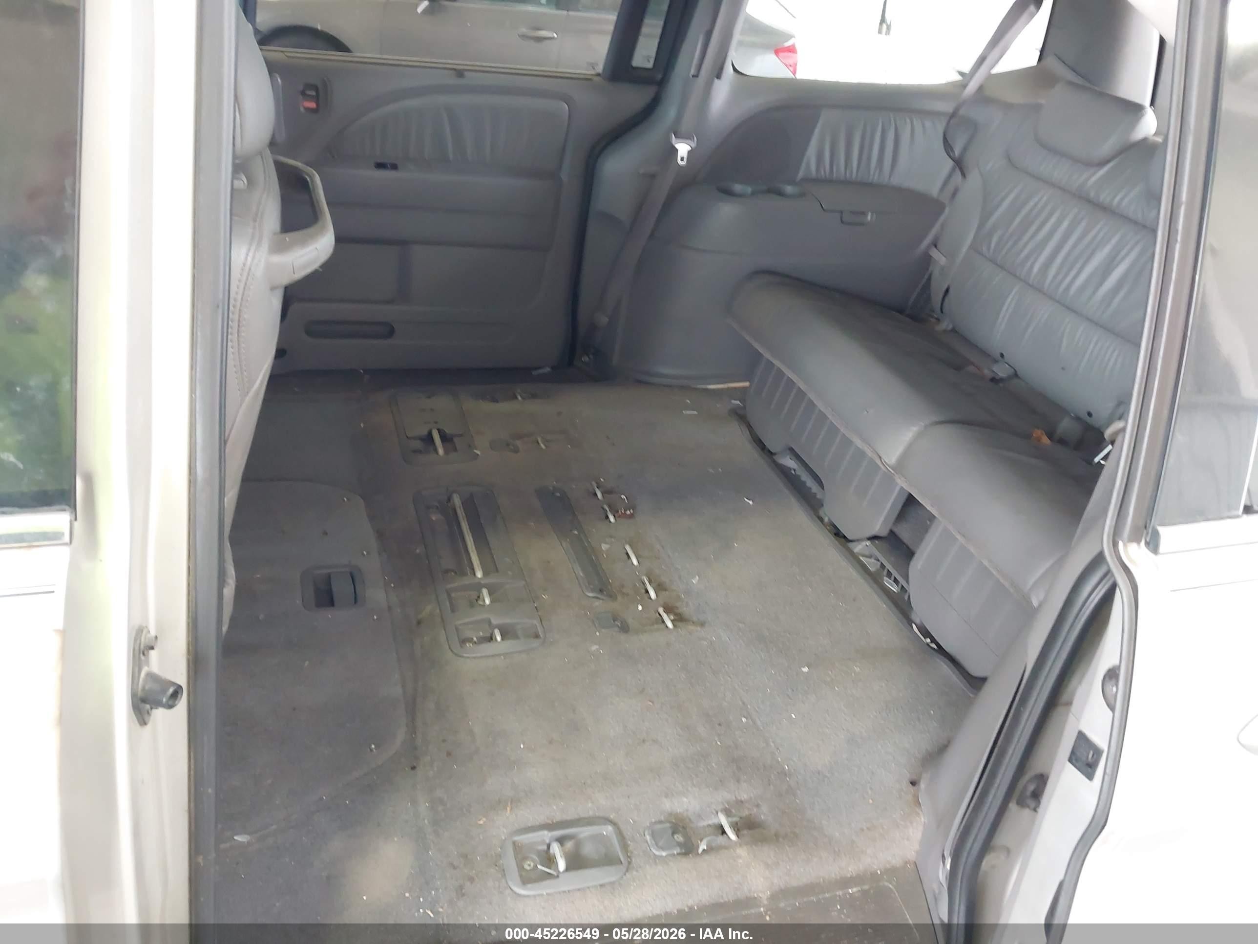 2008 Honda Odyssey Ex-l Beige vin: 5FNRL38608B419407